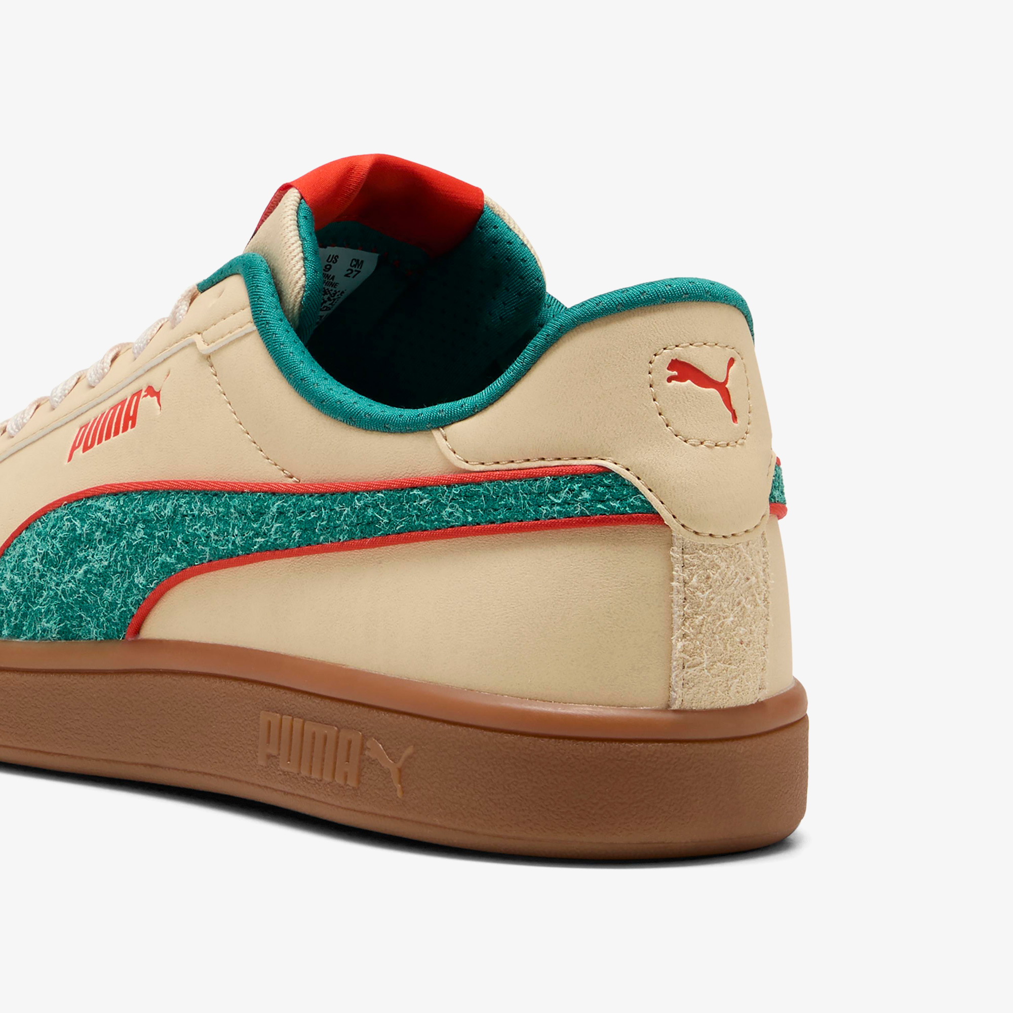 Puma  Smash 3.0 Retro Run Erkek Bej Spor Ayakkabı