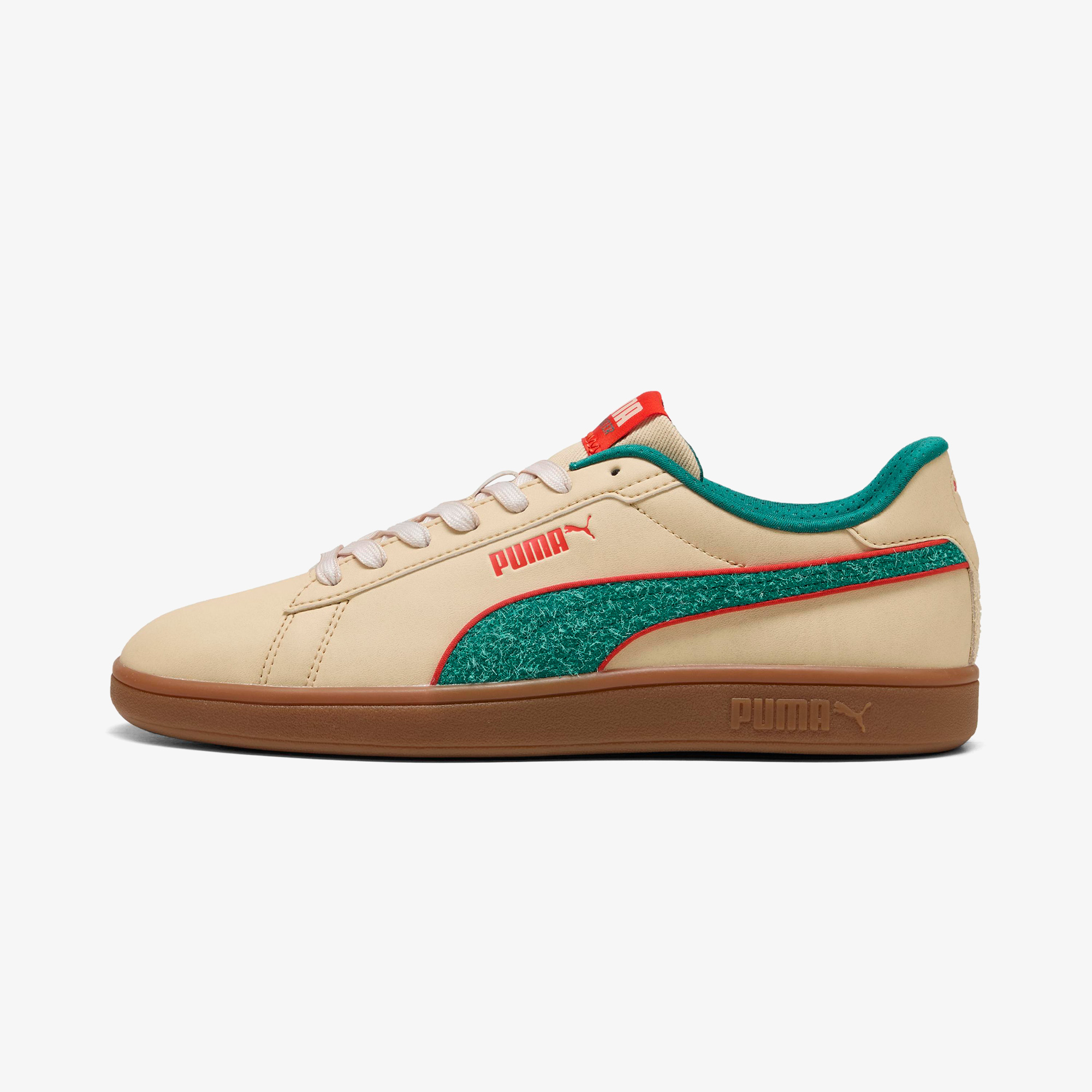 Puma  Smash 3.0 Retro Run Erkek Bej Spor Ayakkabı