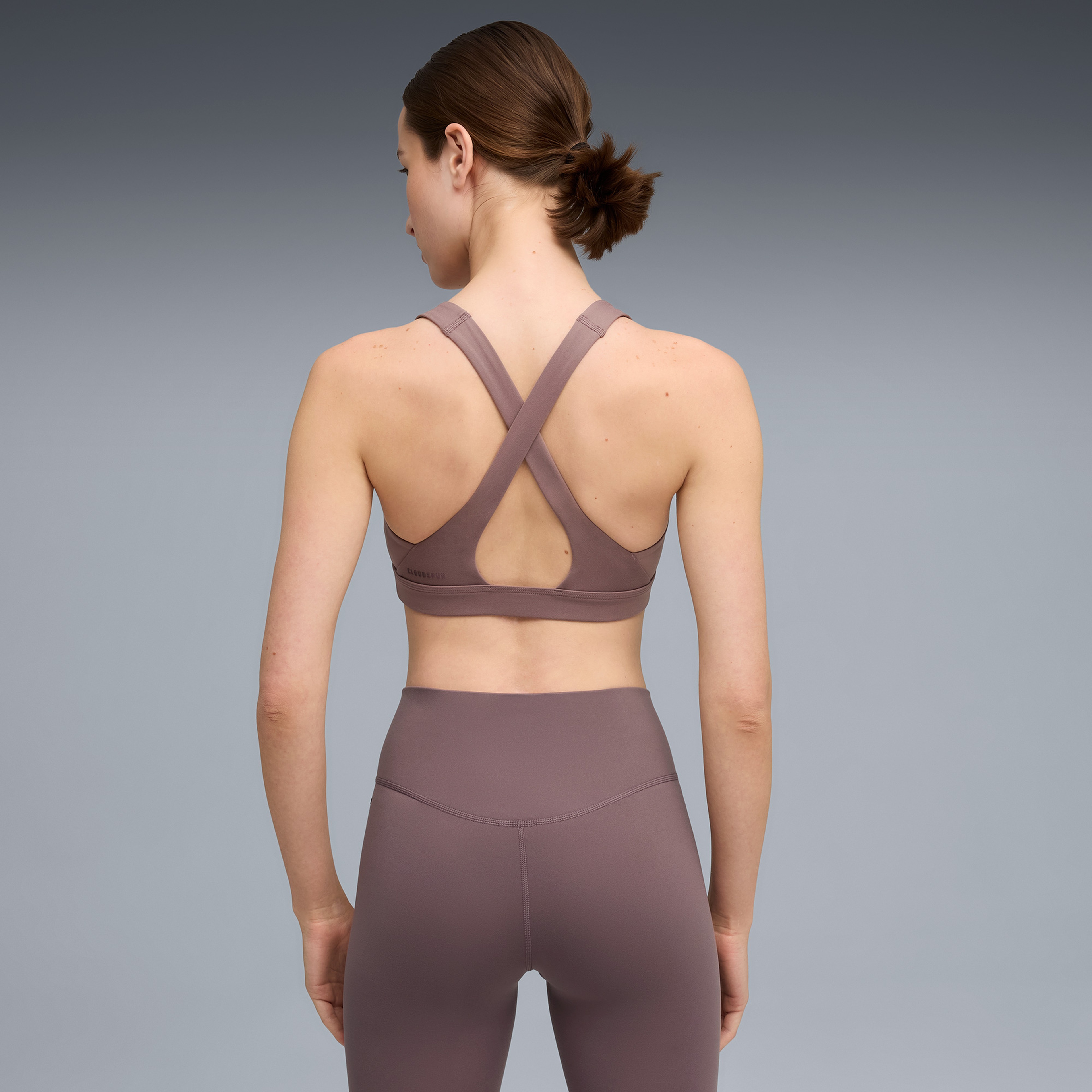 Puma Cloudspun Bra - Mıd Kadın Bordo Bra