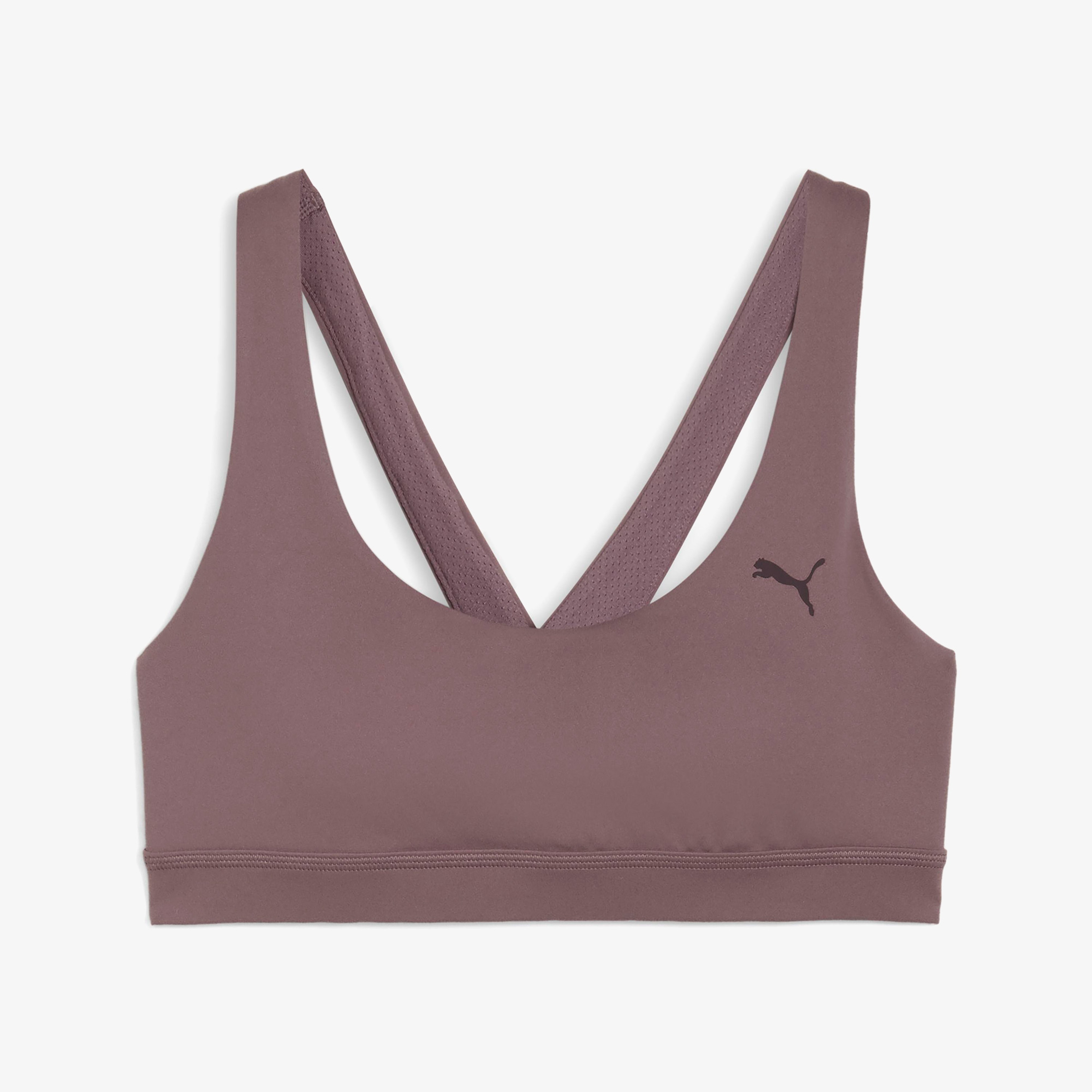Puma Cloudspun Bra - Mıd Kadın Bordo Bra