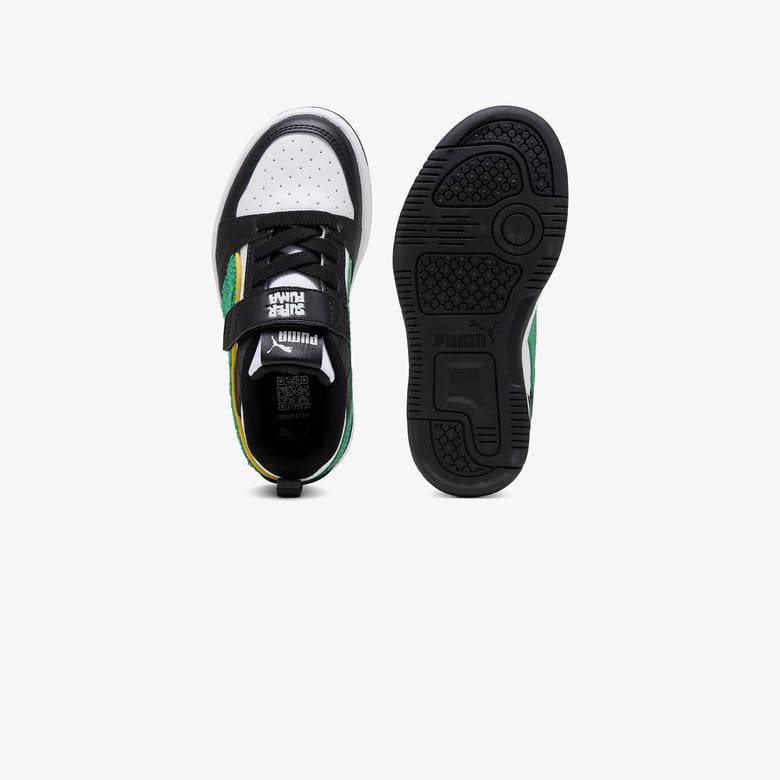 Puma Rbd V6 Lo Super  Ac+Ps Çocuk Renkli Spor Ayakkabı
