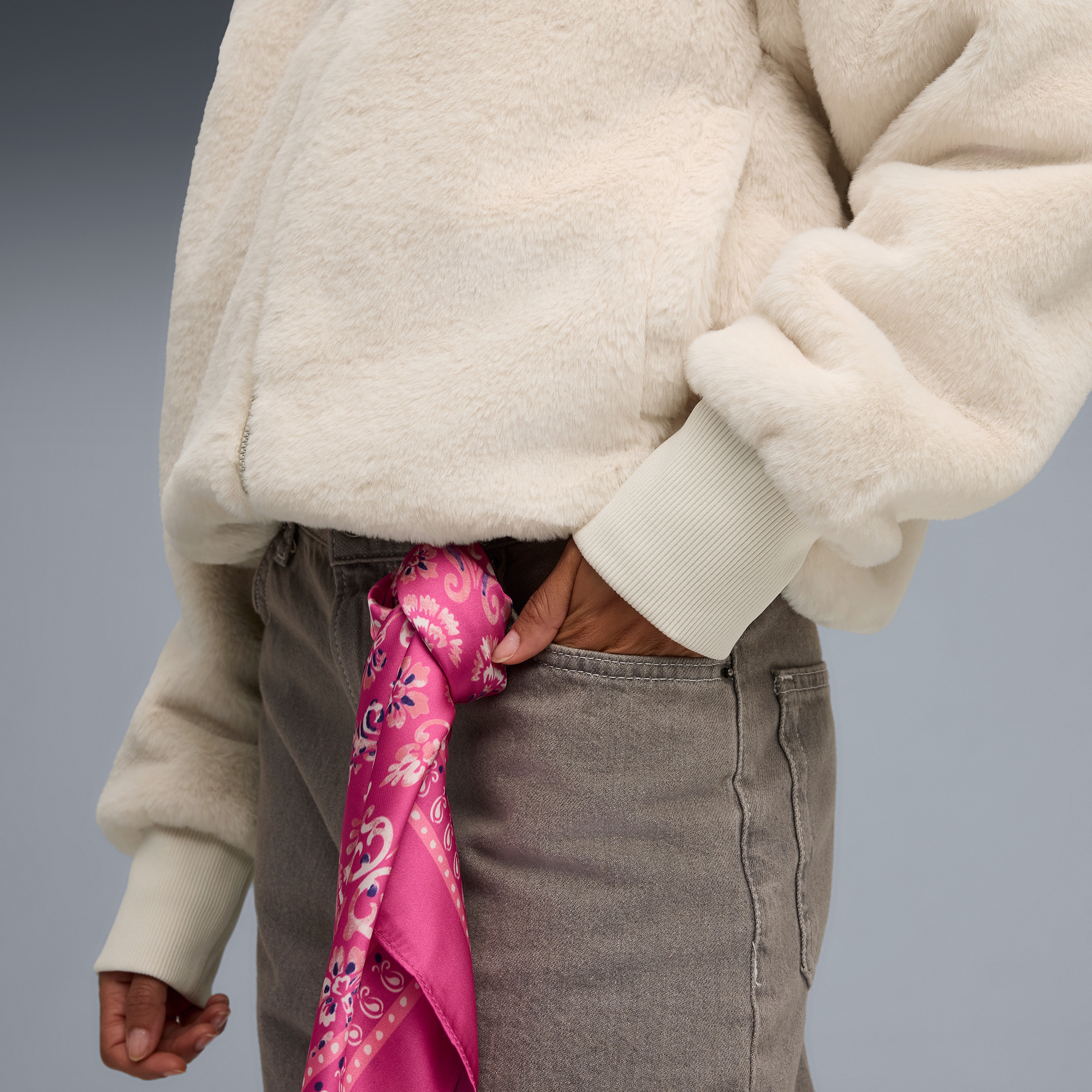 Puma Soft Fleece Kadın Siyah Ceket