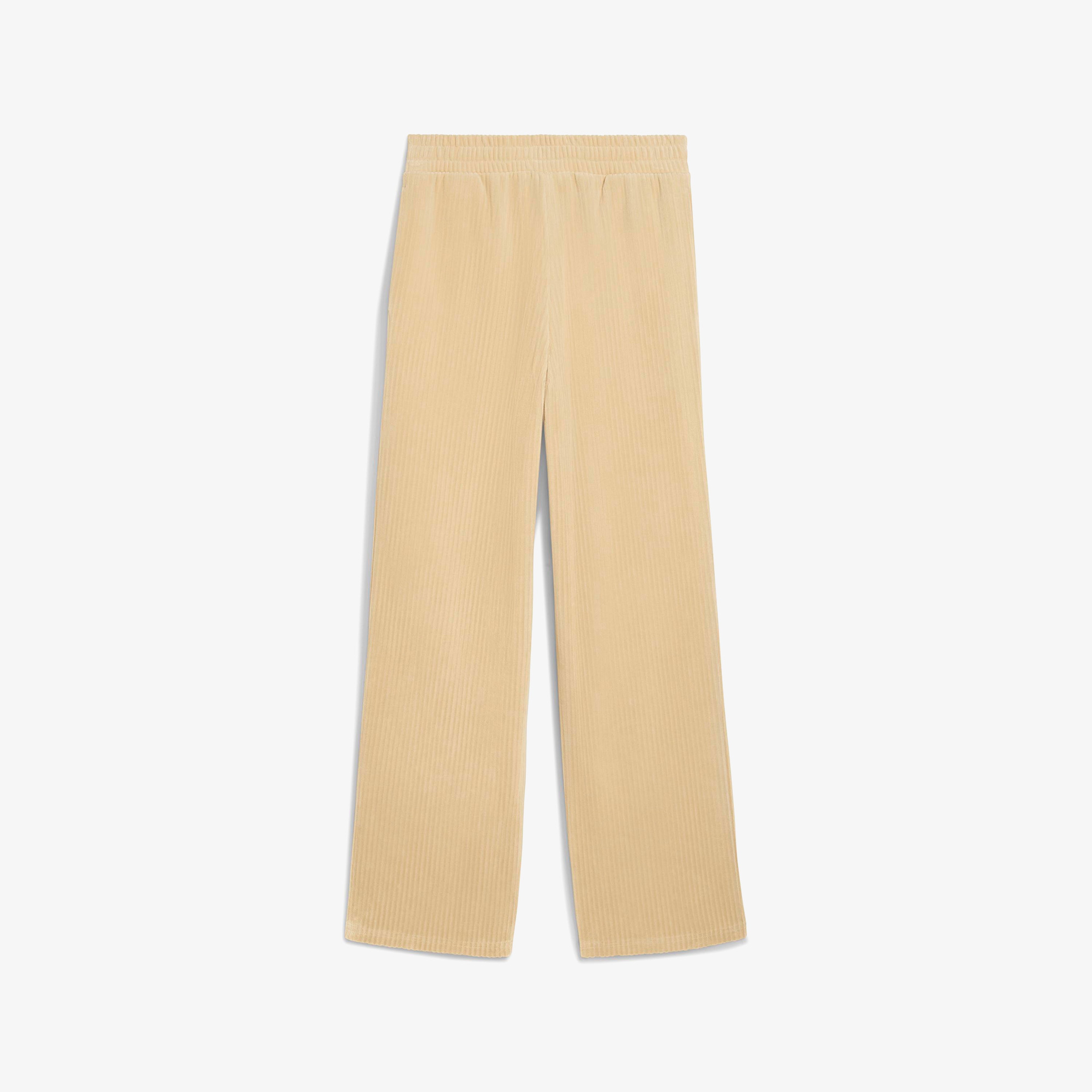 Puma Ess Elevated Velour Kadın Haki Eşofman Altı