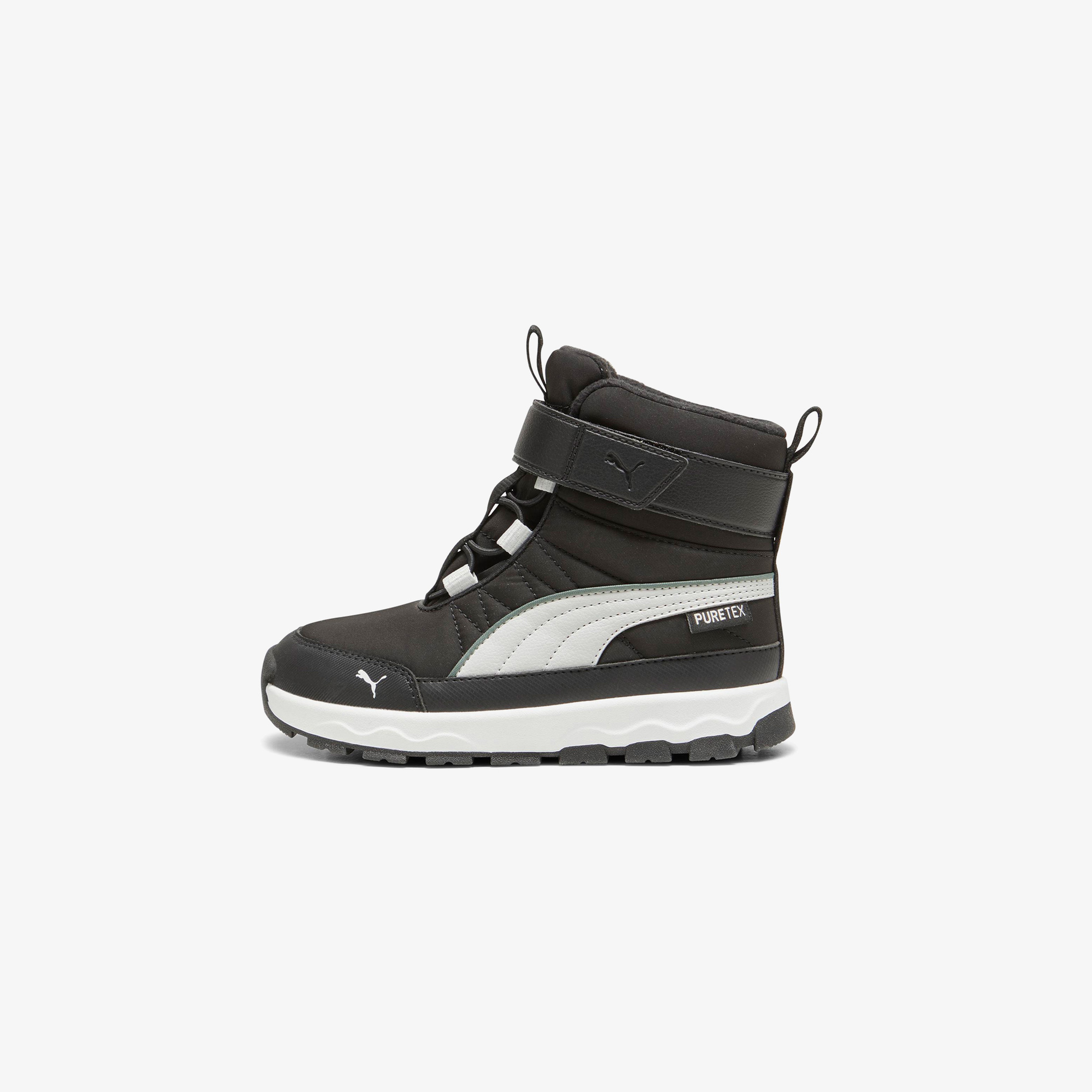 Puma  Evolve Boot Purtx Ac+Ps Çocuk Gri Spor Ayakkabı