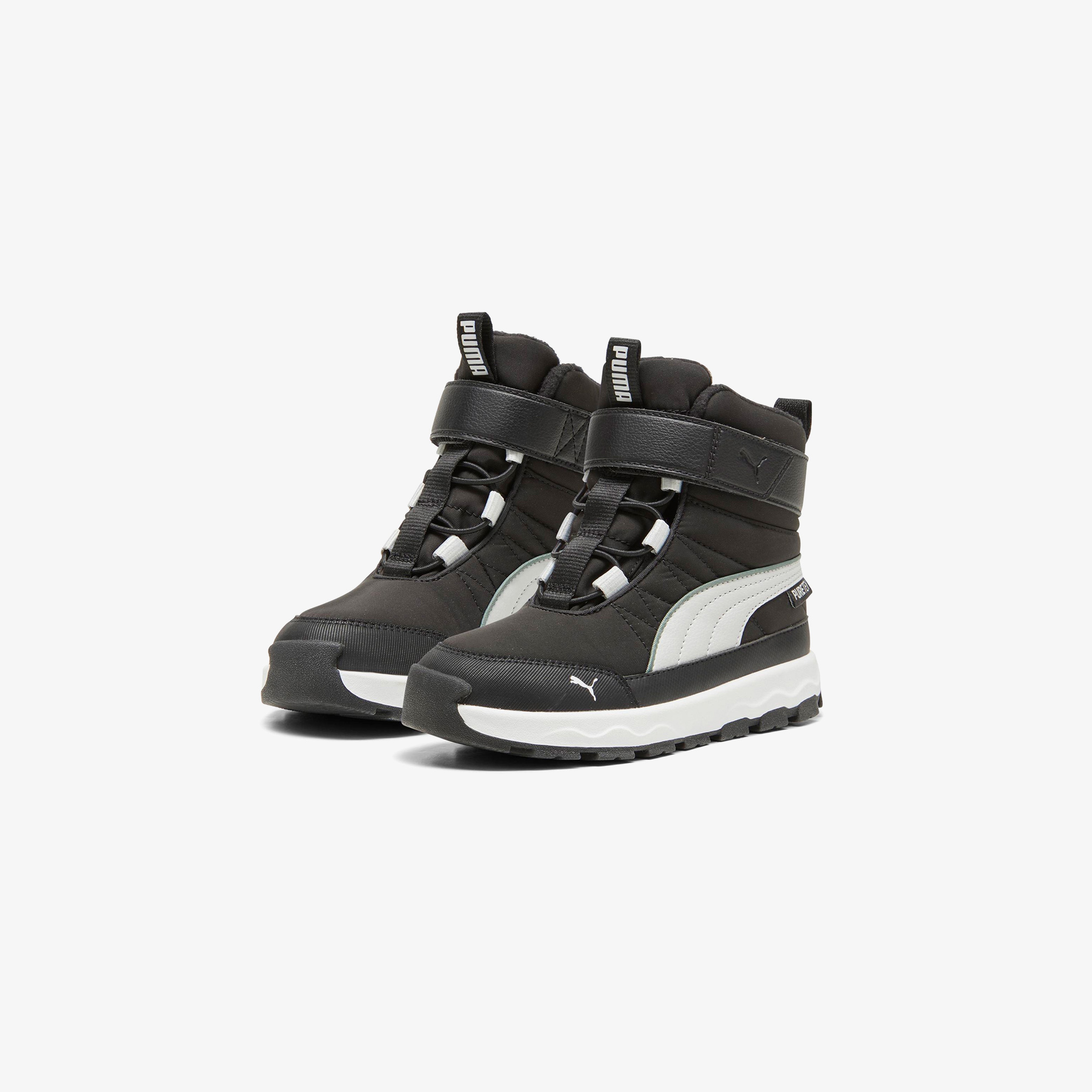 Puma  Evolve Boot Purtx Ac+Ps Çocuk Gri Spor Ayakkabı