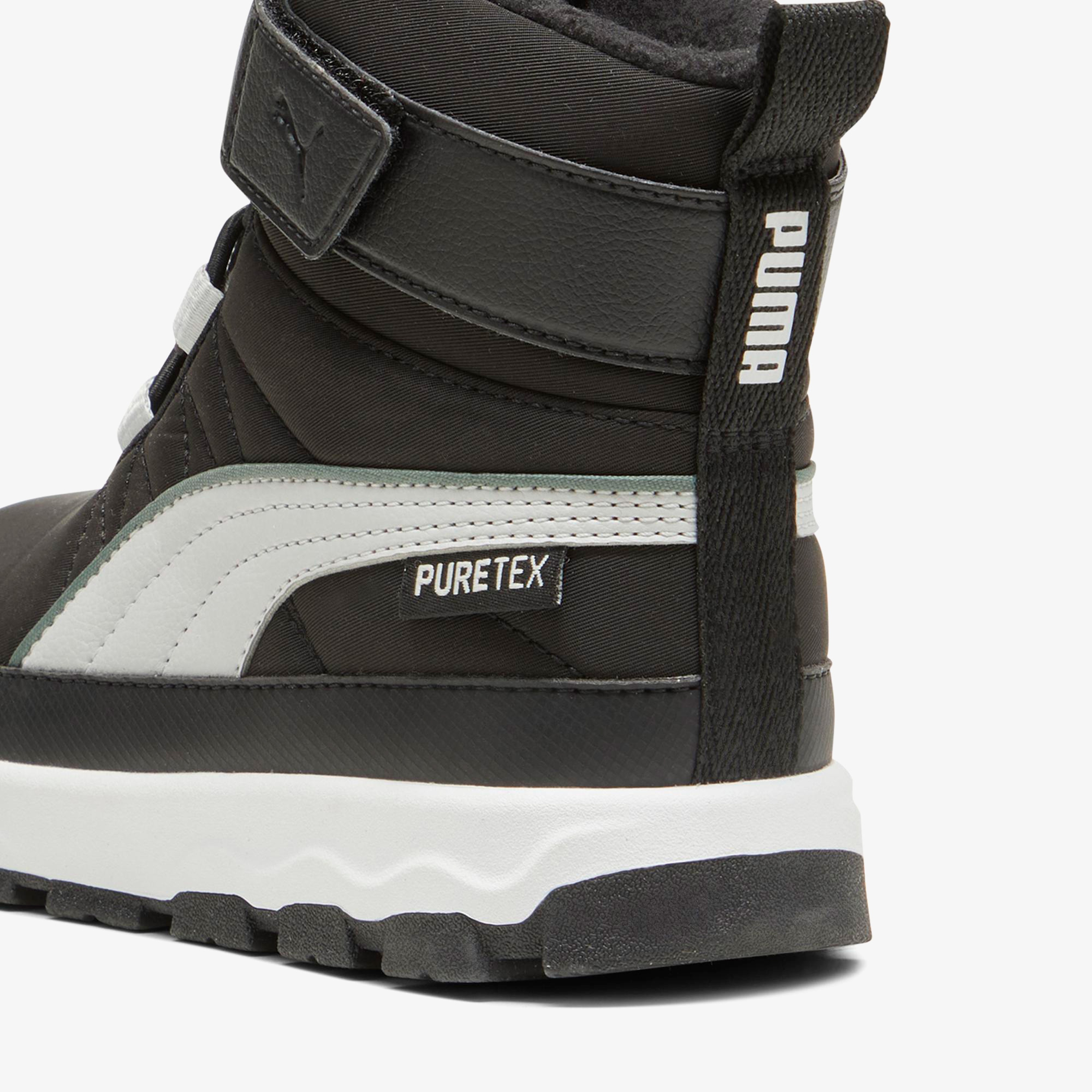 Puma  Evolve Boot Purtx Ac+Ps Çocuk Gri Spor Ayakkabı