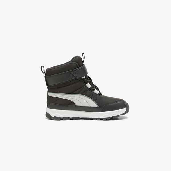Puma  Evolve Boot Purtx Ac+Ps Çocuk Gri Spor Ayakkabı