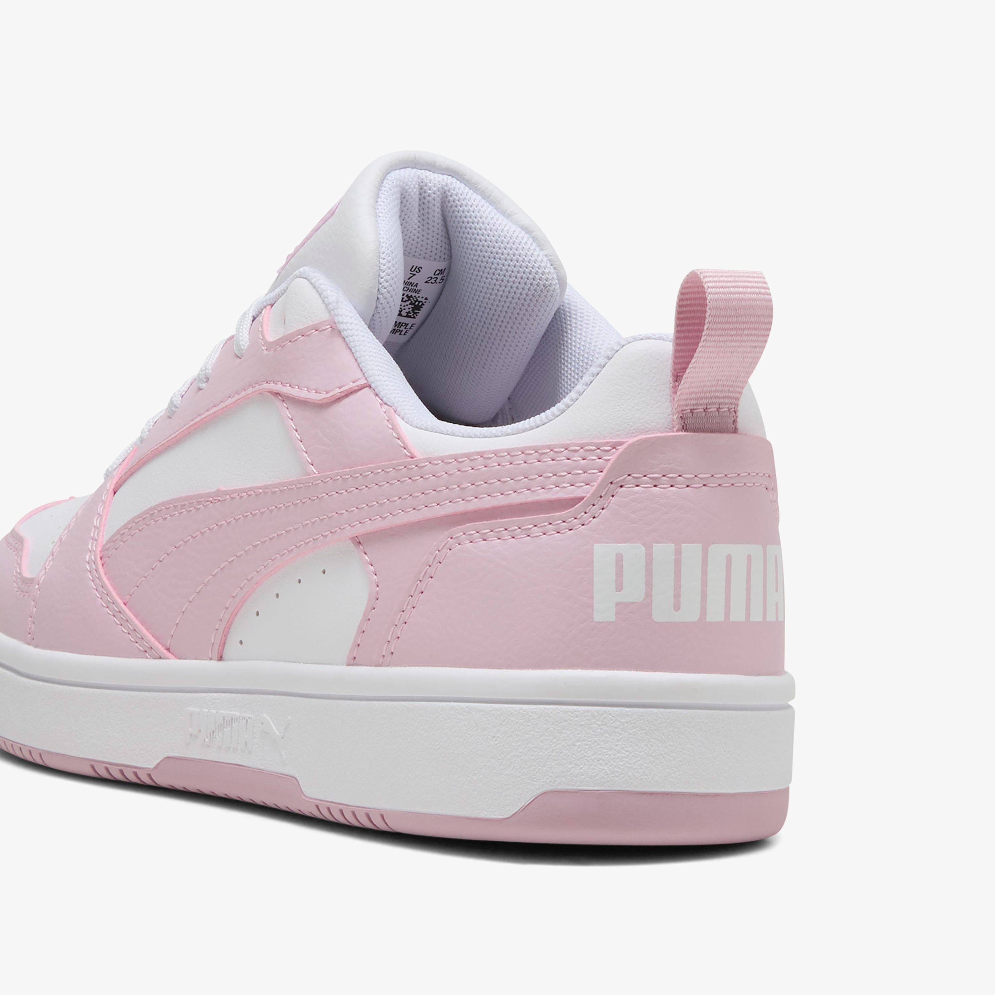 Puma Rebound V6 Low Kadın Pembe Spor Ayakkabı