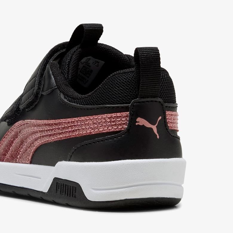 Puma  Multiflex 2 Glitz Fsvps Kadın Siyah Spor Ayakkabı
