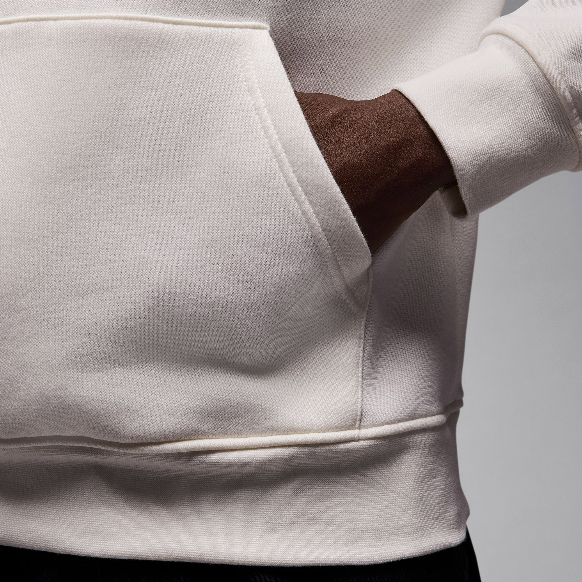 Jordan Brooklyn Fleece Erkek Krem Rengi Sweatshirt