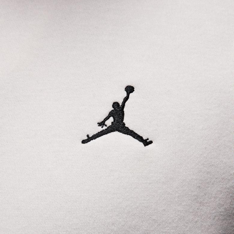 Jordan Brooklyn Fleece Erkek Krem Rengi Sweatshirt