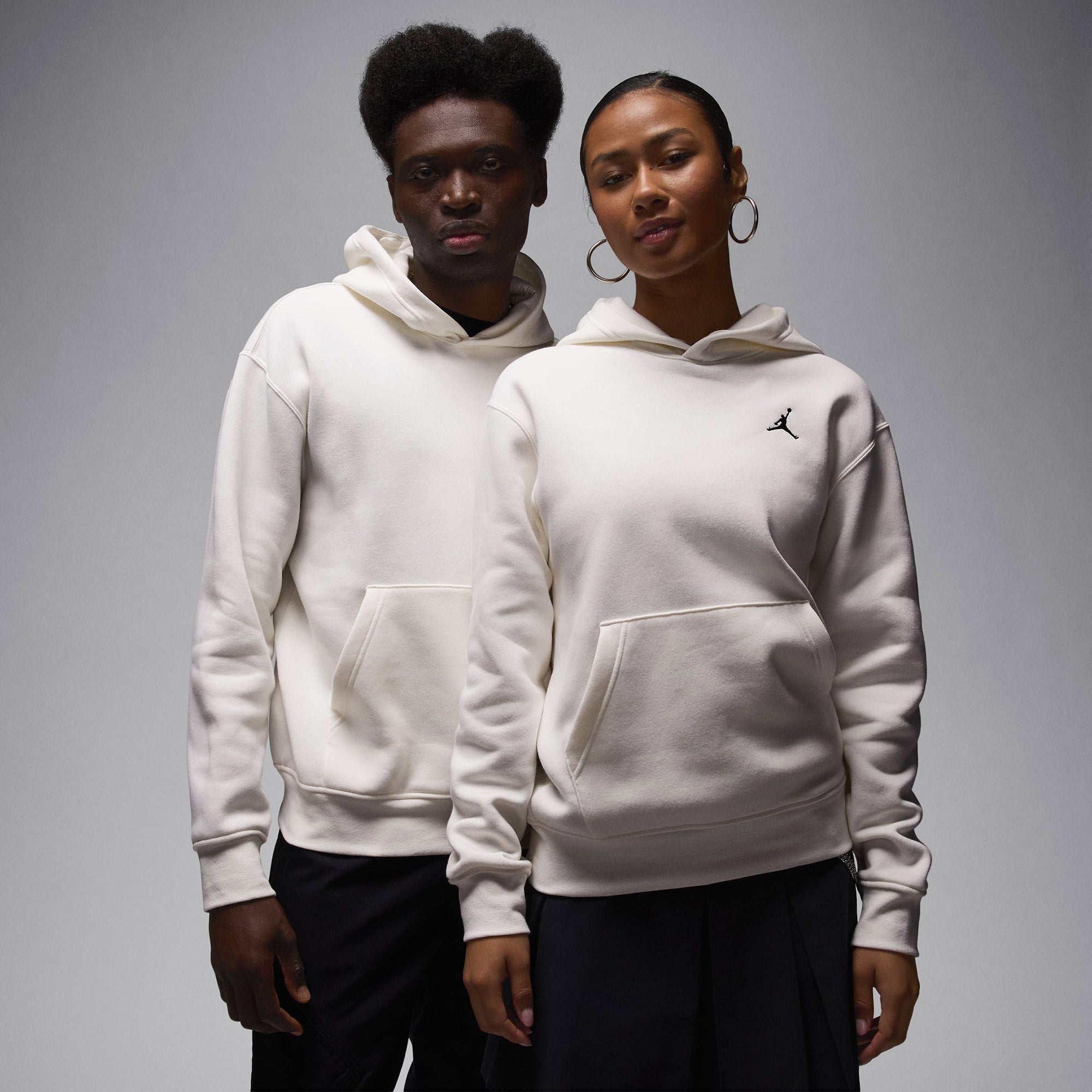 Jordan Brooklyn Fleece Erkek Krem Rengi Sweatshirt