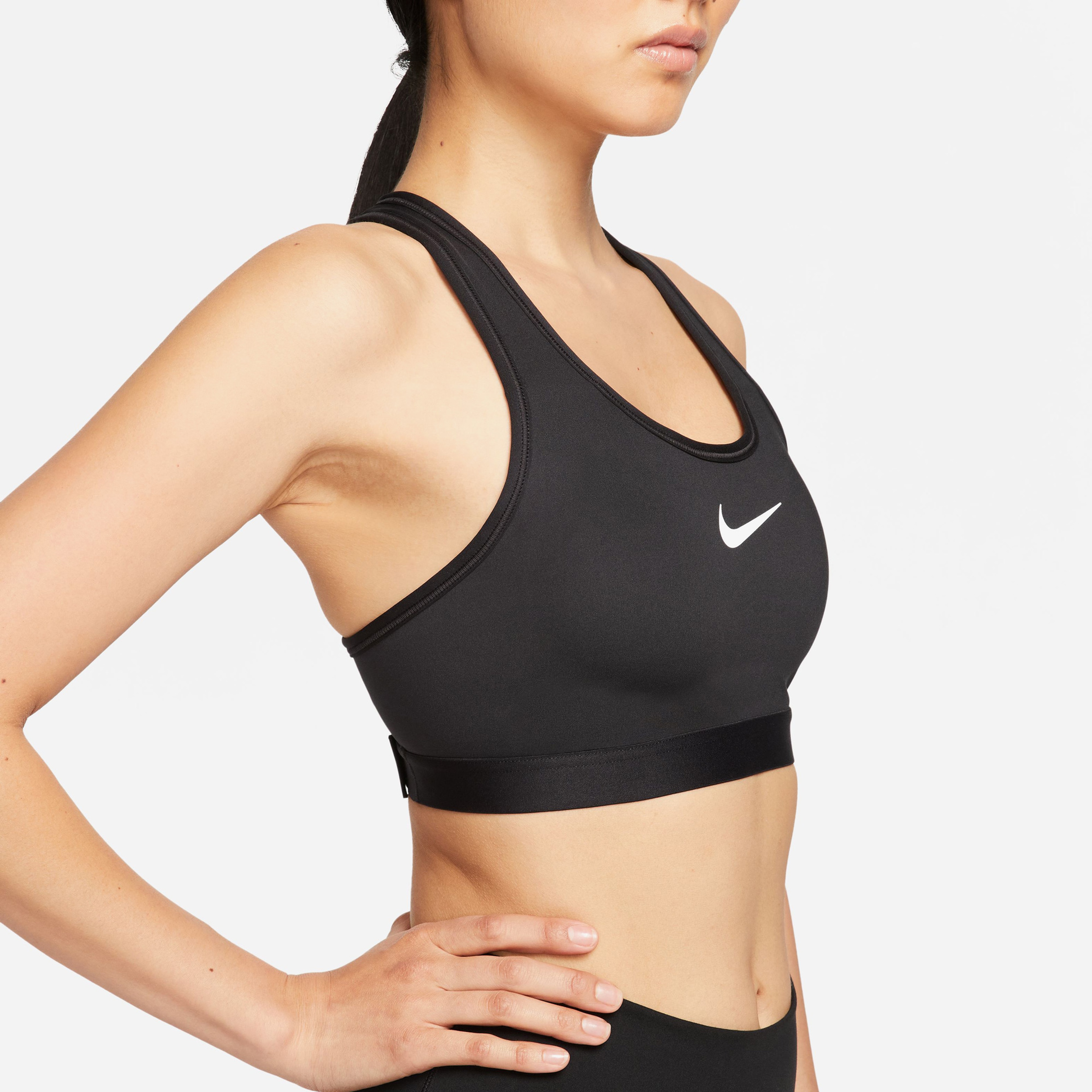 Nike Df Swsh Hgh Spt Bra Kadın Beyaz Bra