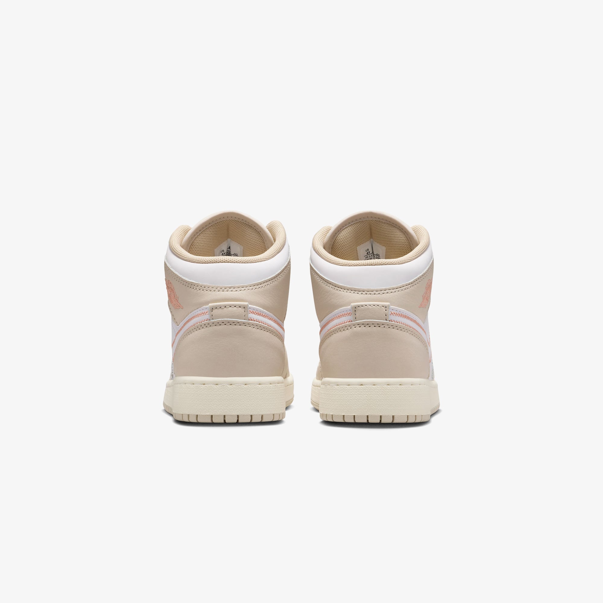 Jordan Air Jordan 1 Mid SE Çocuk Krem Spor Ayakkabı