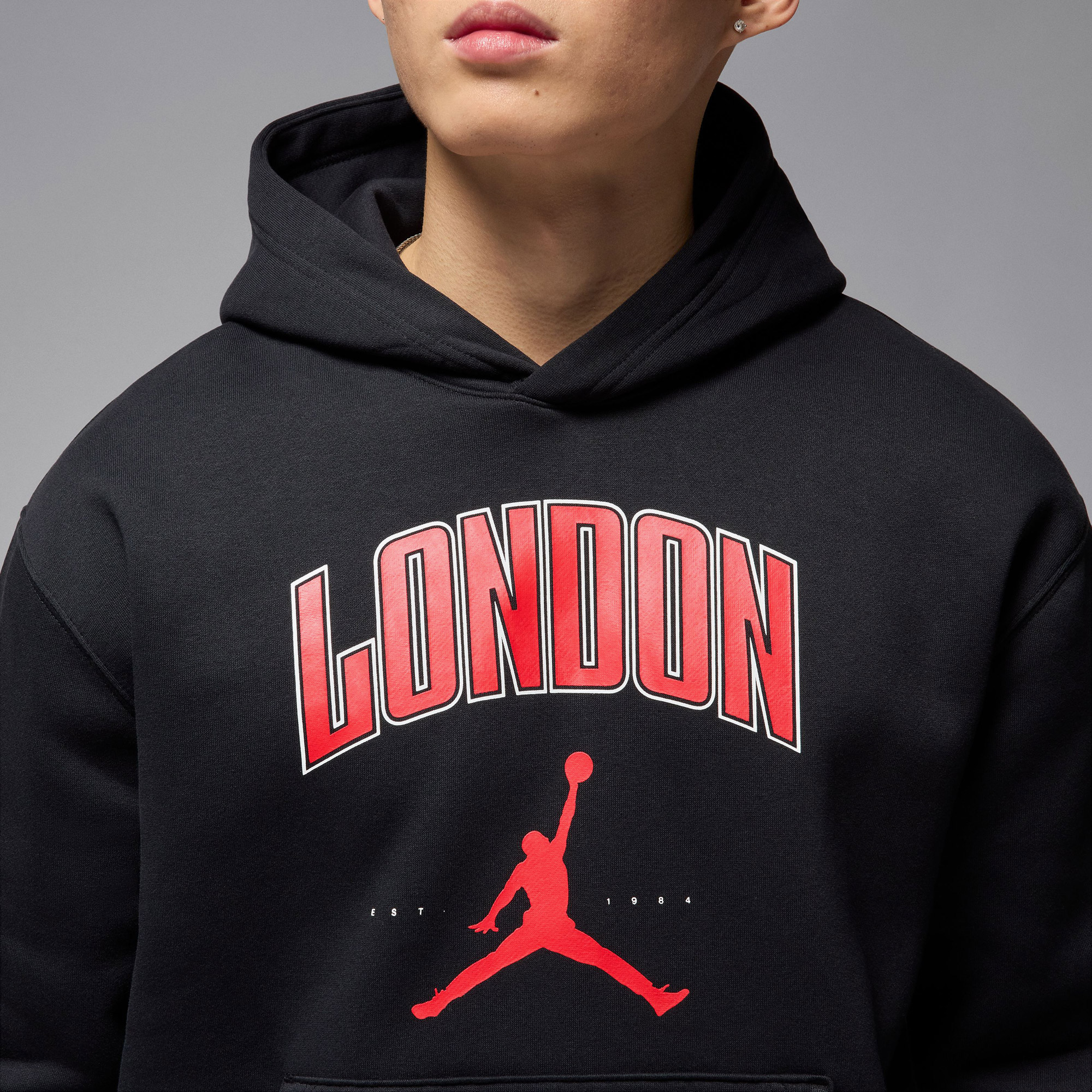 Jordan London City Erkek Siyah Sweatshirt