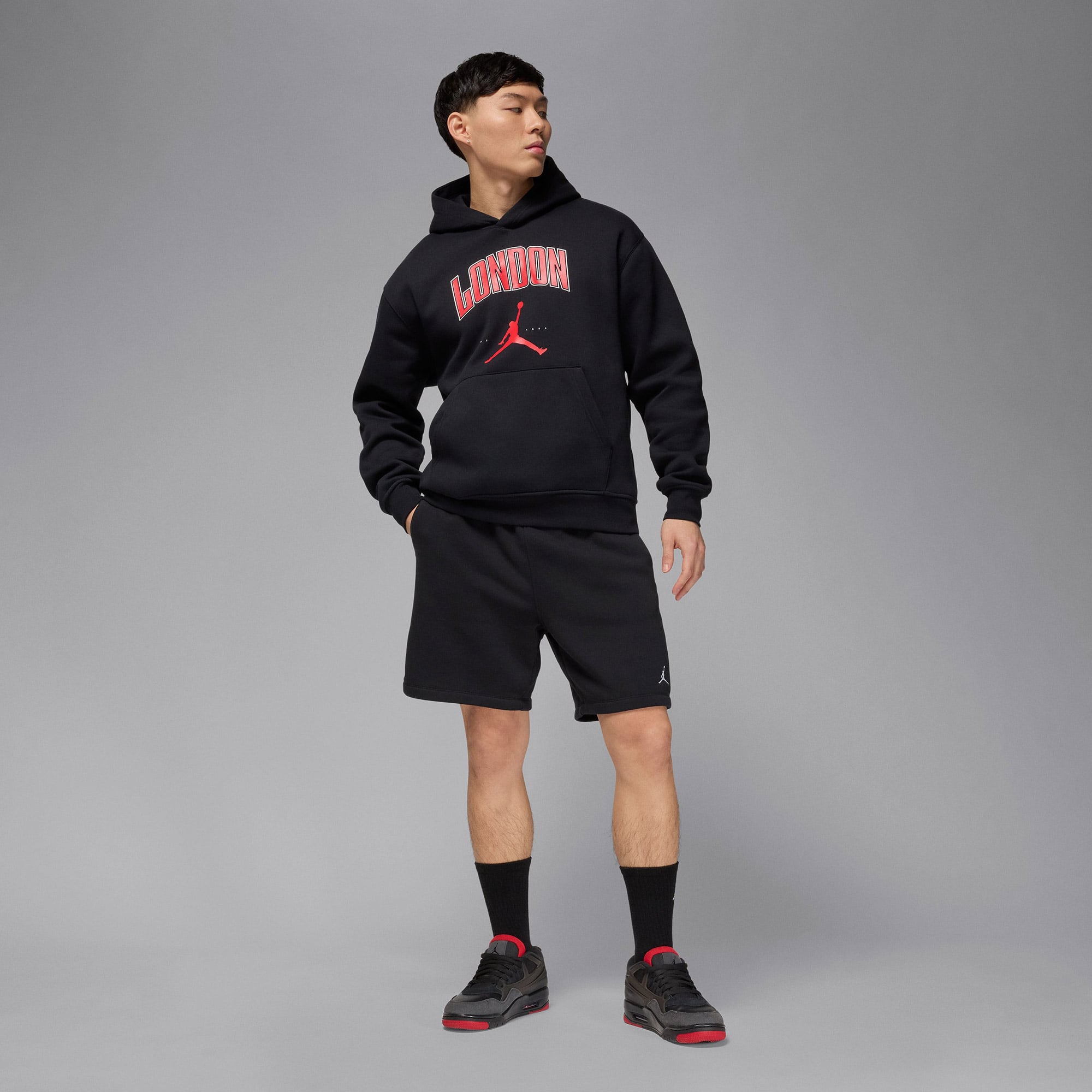 Jordan London City Erkek Siyah Sweatshirt