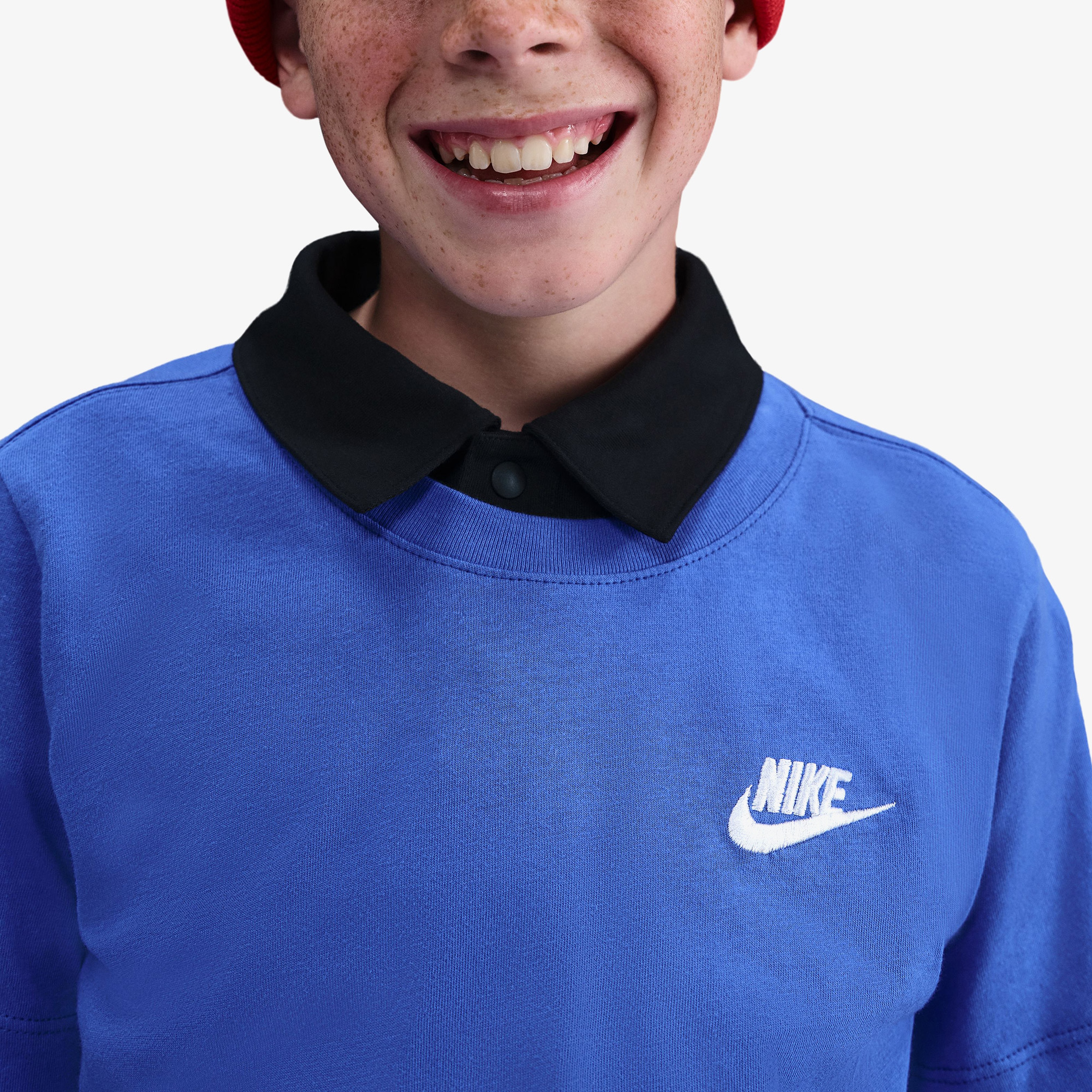 Nike Sportswear Futura Genç Çocuk Mavi T-Shirt