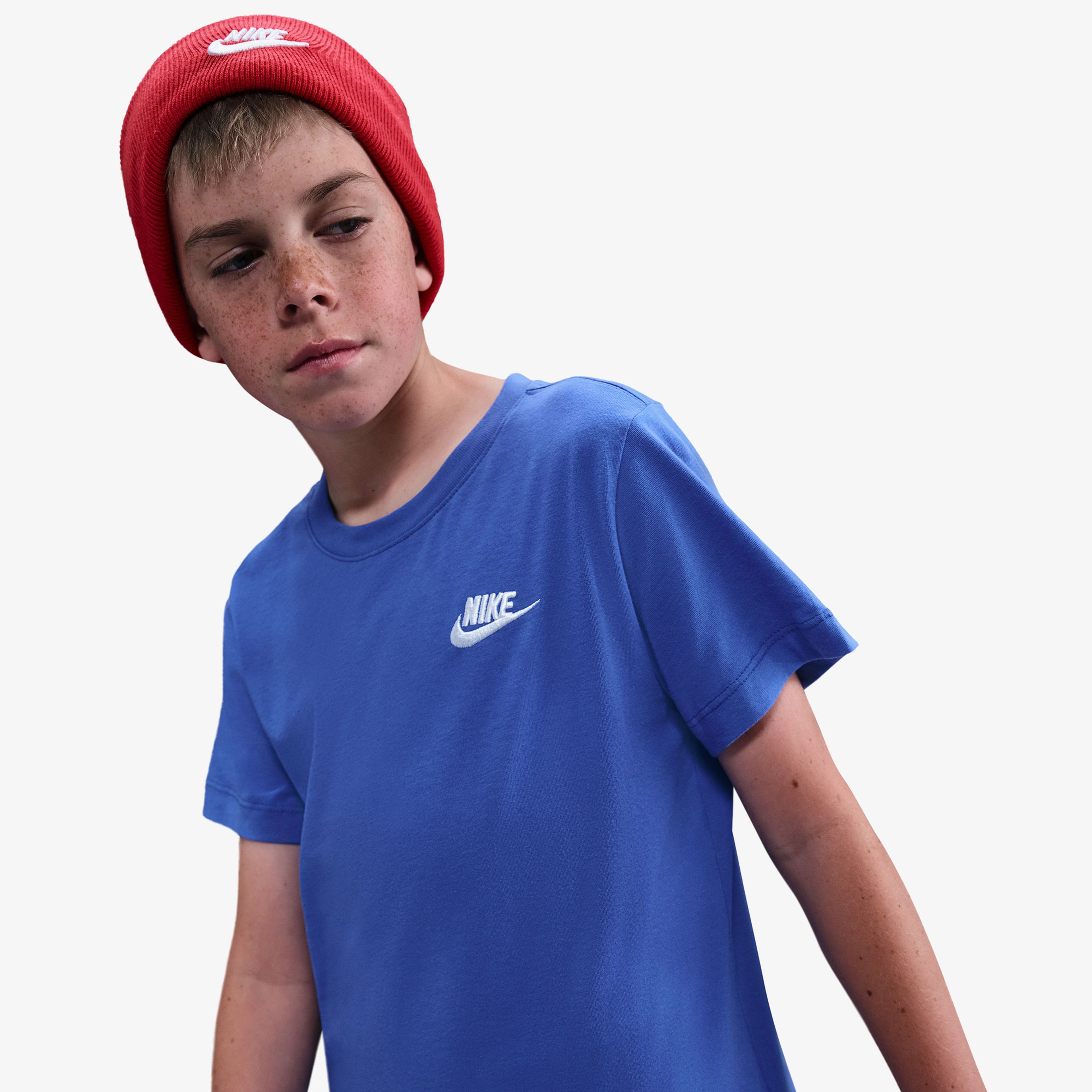 Nike Sportswear Futura Genç Çocuk Mavi T-Shirt