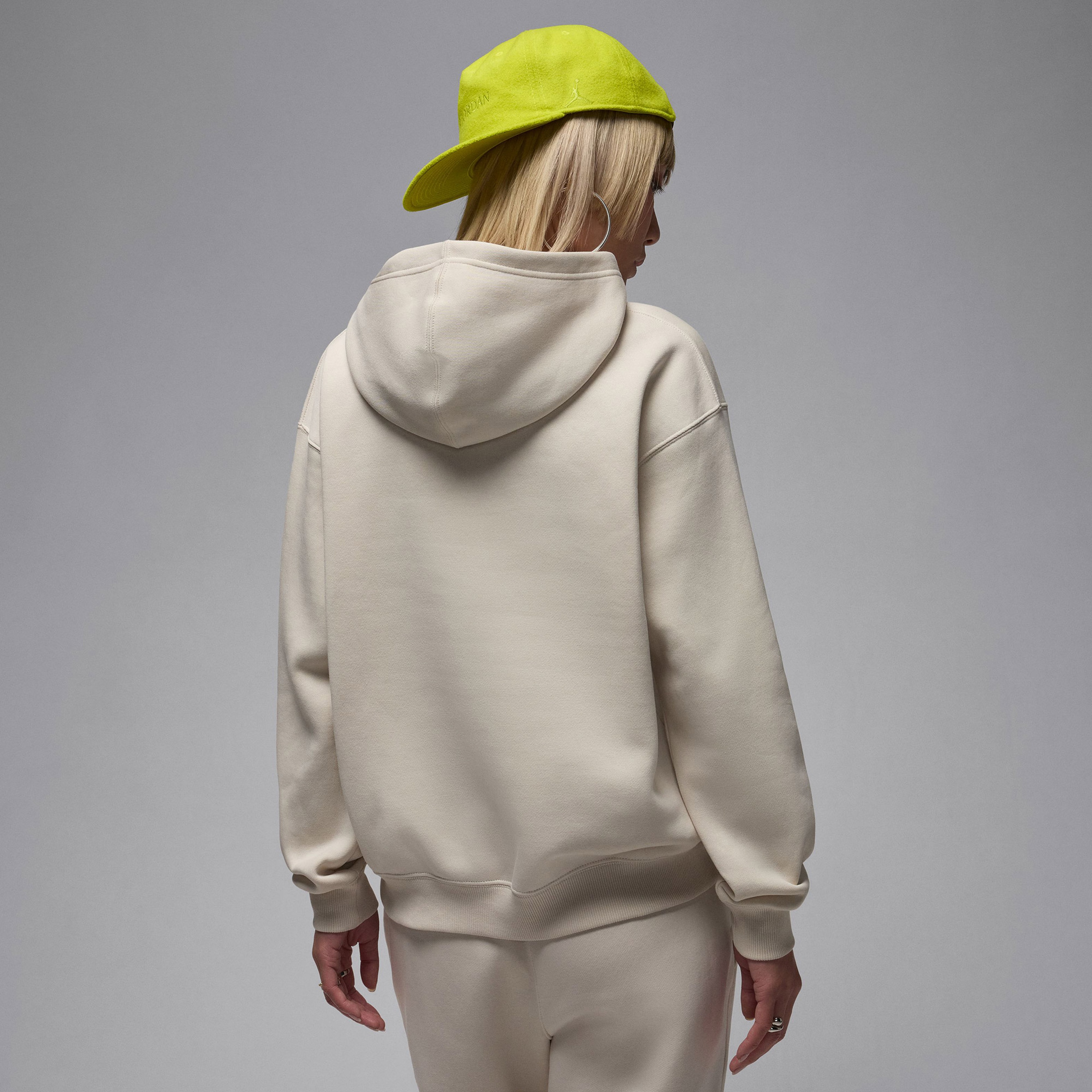 Jordan Brooklyn Fleece Kadın Bej Sweatshirt