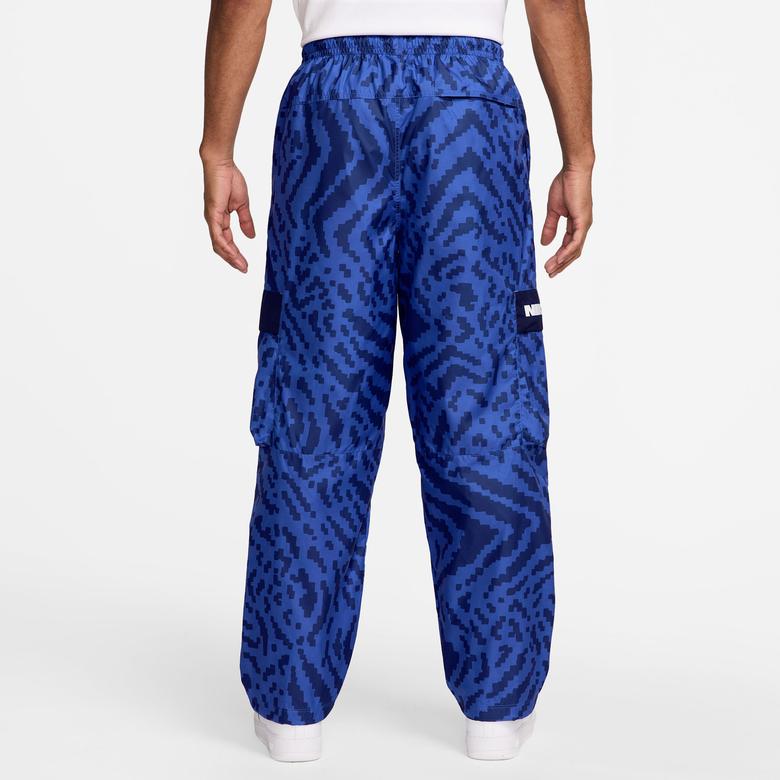 Nike Air Wvn Cargo Pant Aop Erkek Siyah Eşofman Altı