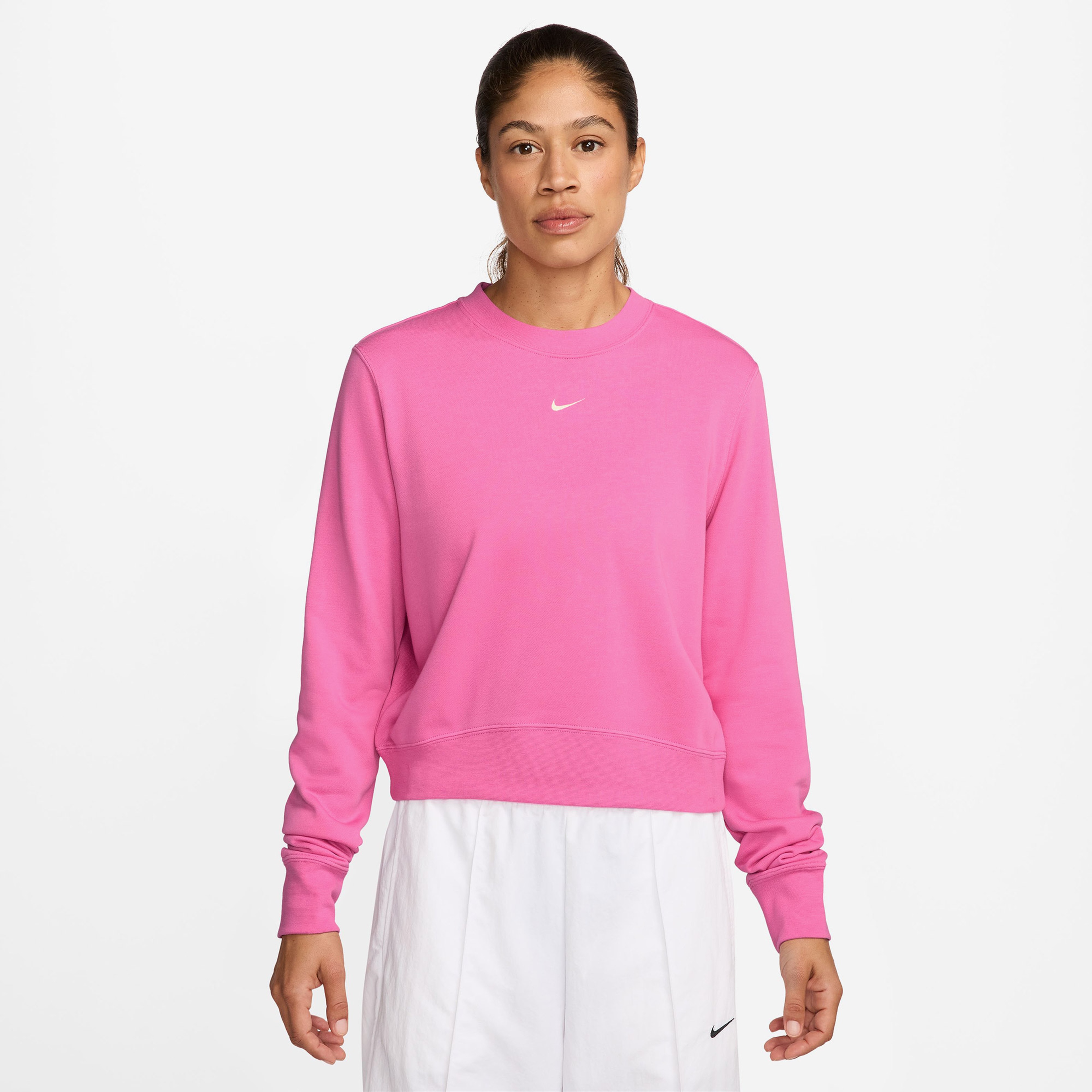 Nike Sportswear Chill Terry Kadın Pembe Sweatshirt