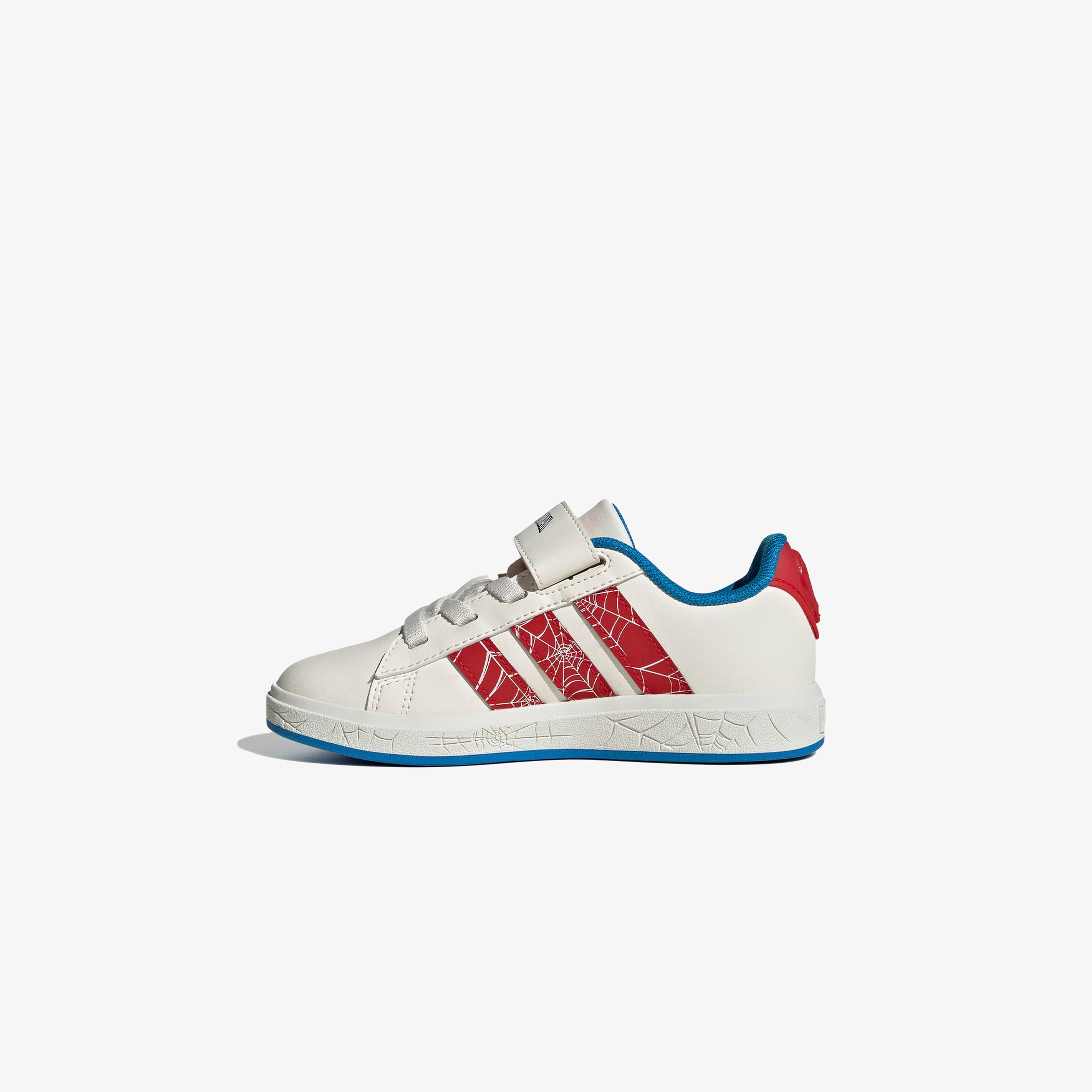 adidas Grand Court Spider-Man El K Çocuk Beyaz Spor Ayakkabı