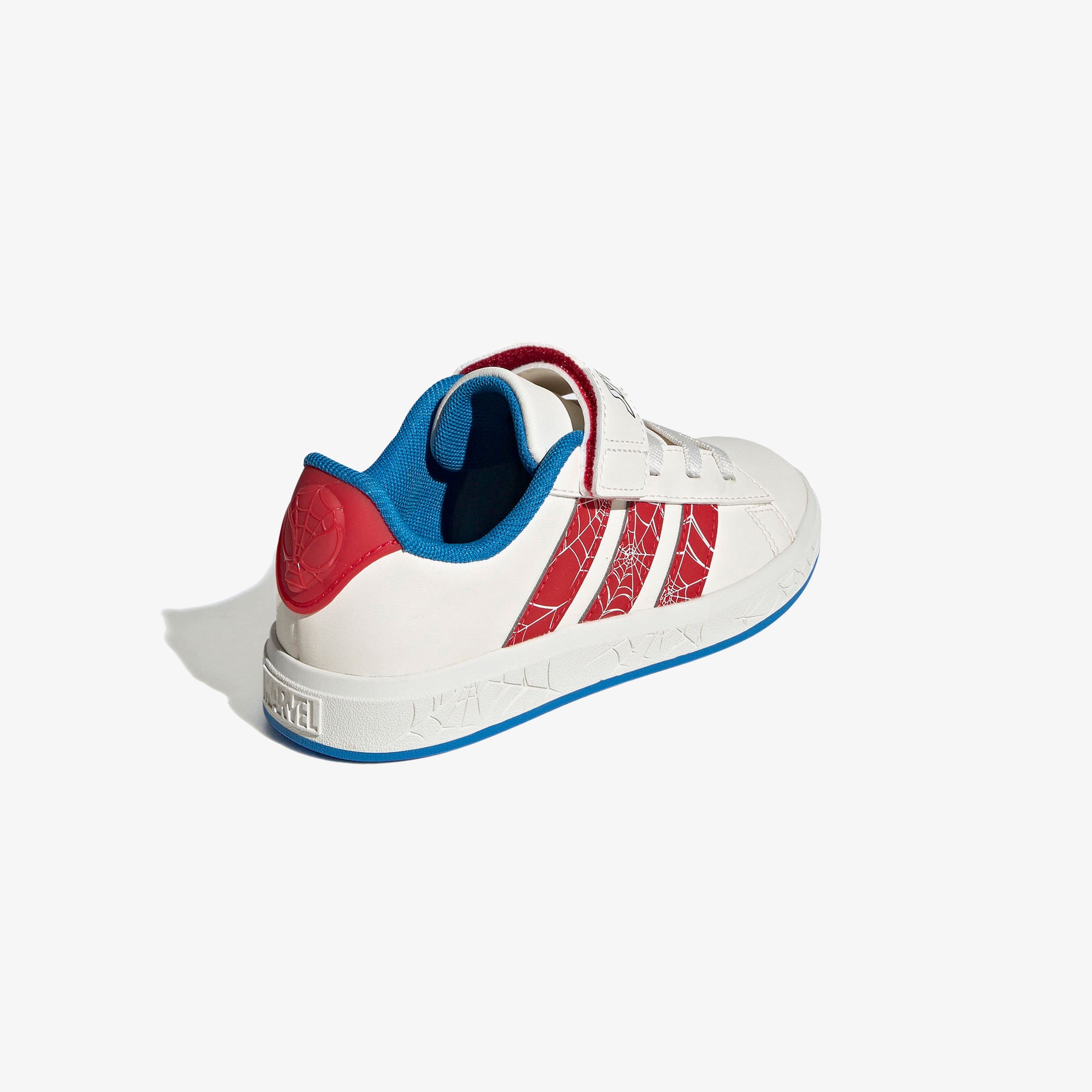 adidas Grand Court Spider-Man El K Çocuk Beyaz Spor Ayakkabı