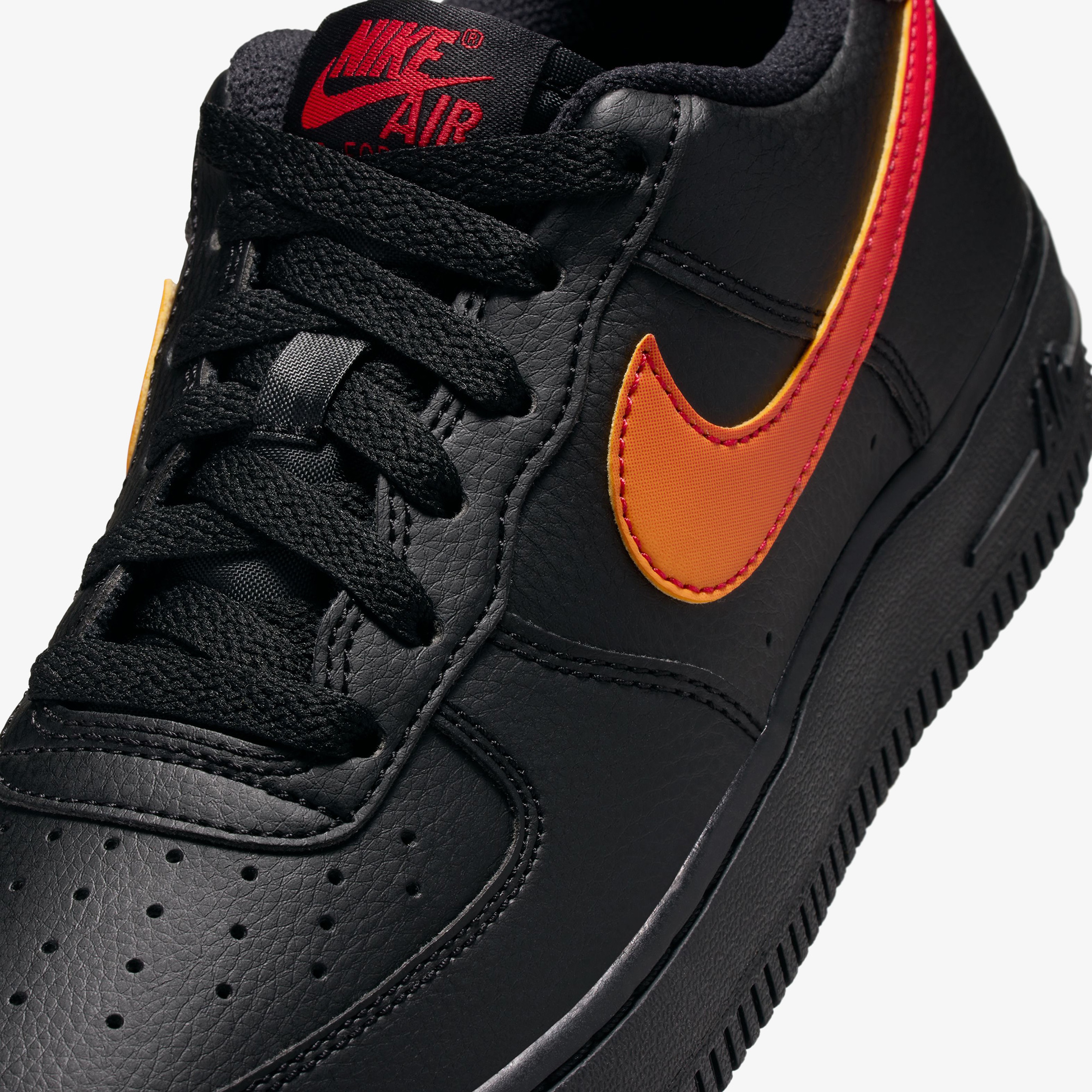 Nike Air Force 1 Low Gs Çocuk Siyah Spor Ayakkabı