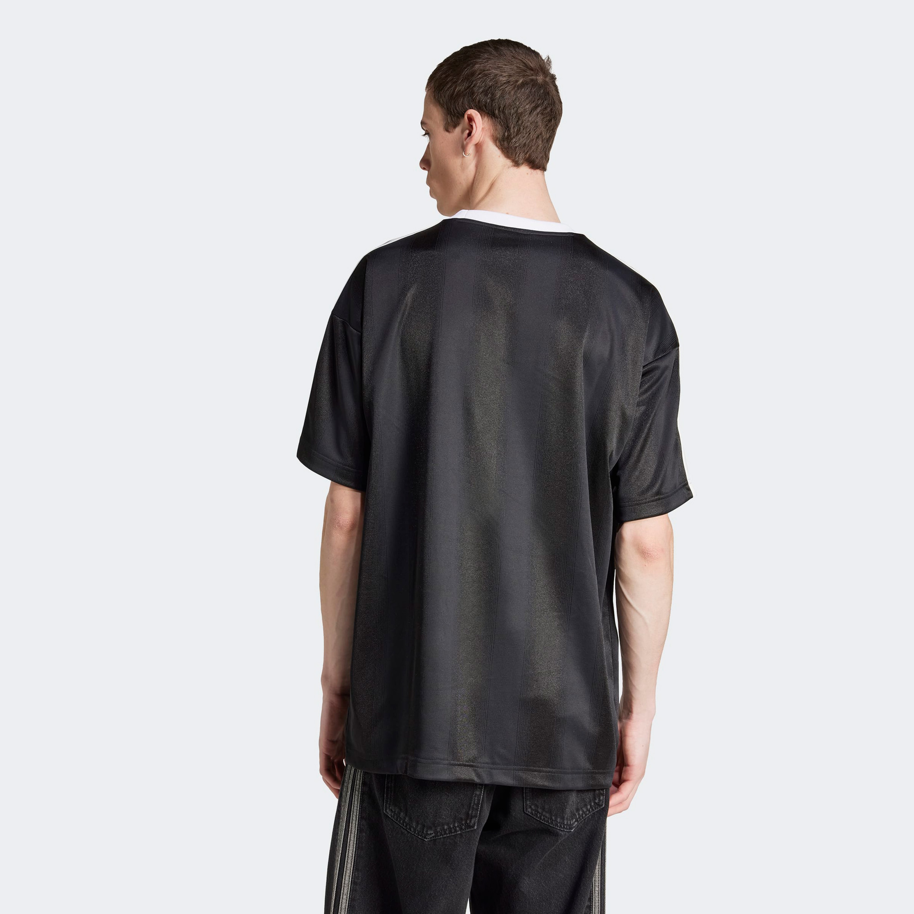 adidas Jacquard Erkek Siyah T-Shirt