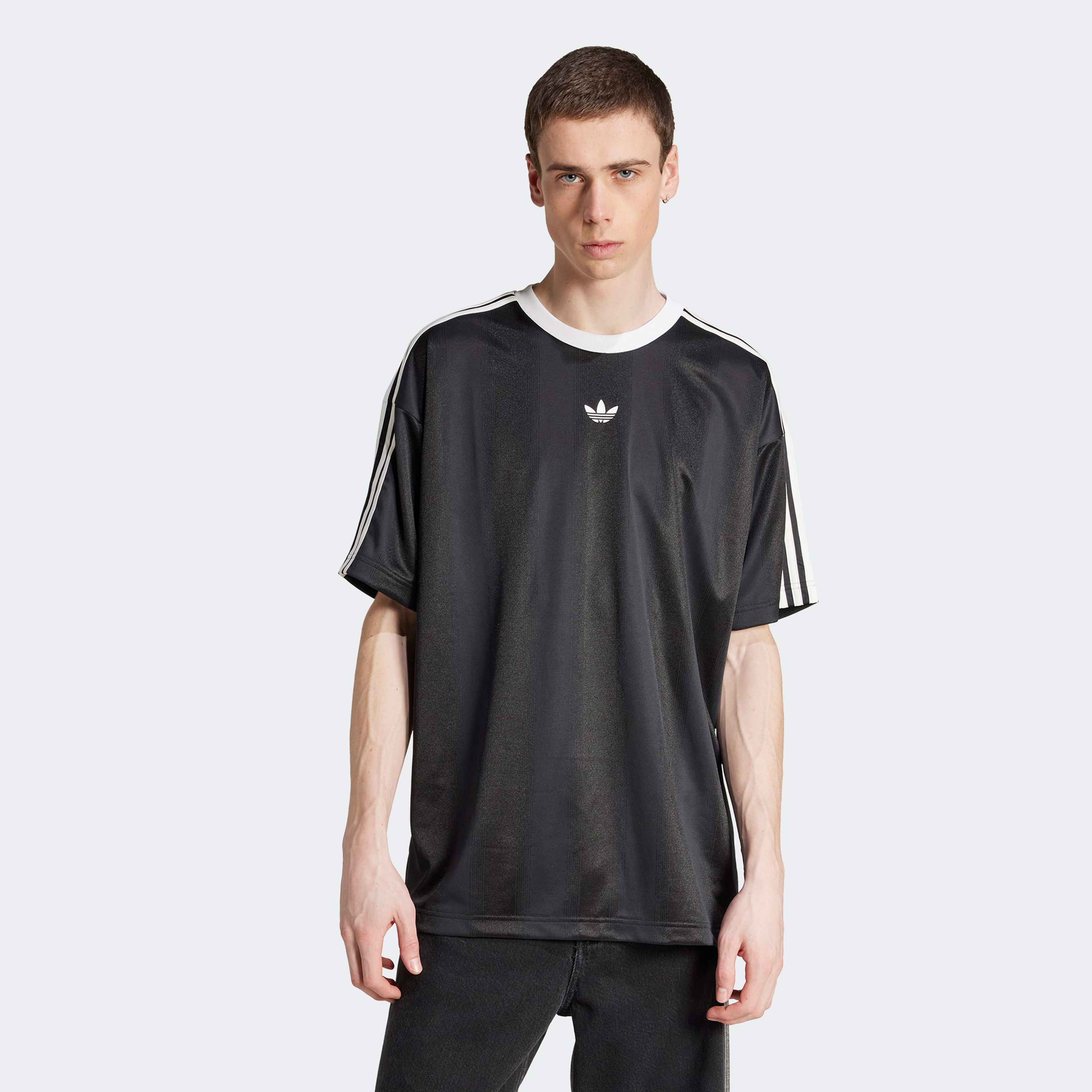 adidas Jacquard Erkek Siyah T-Shirt