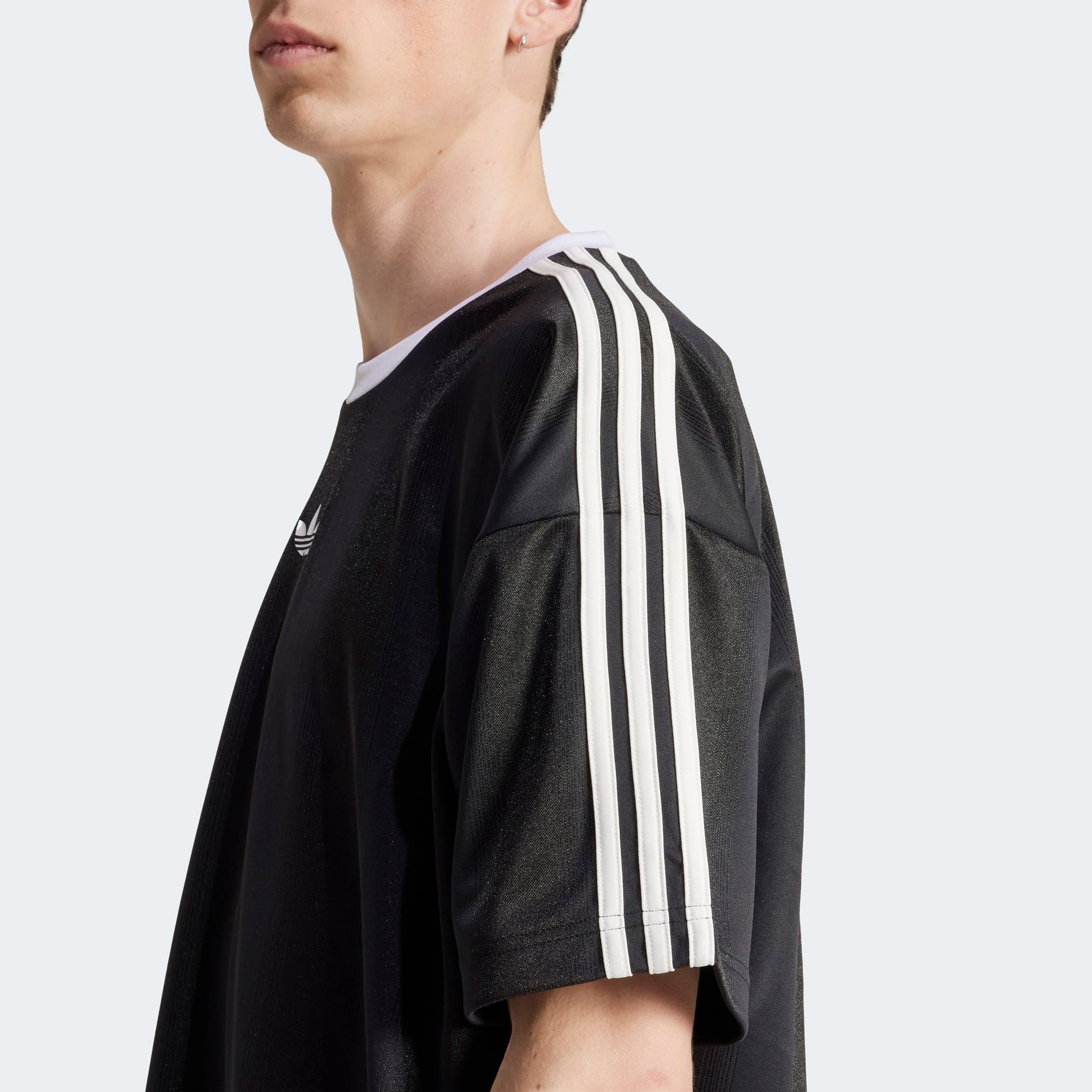 adidas Jacquard Erkek Siyah T-Shirt