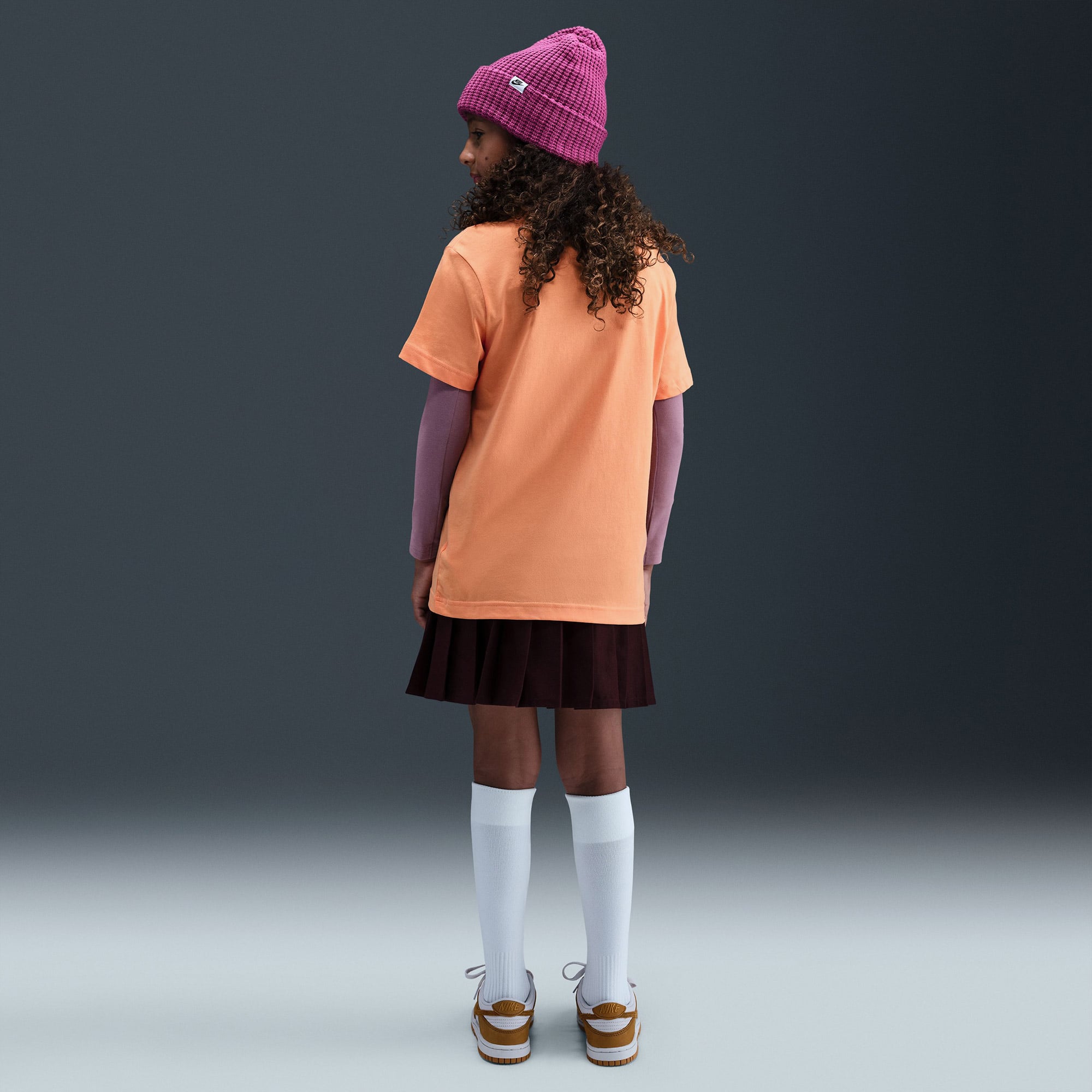 Nike Sportswear Trend Genç Çocuk Turuncu T-Shirt