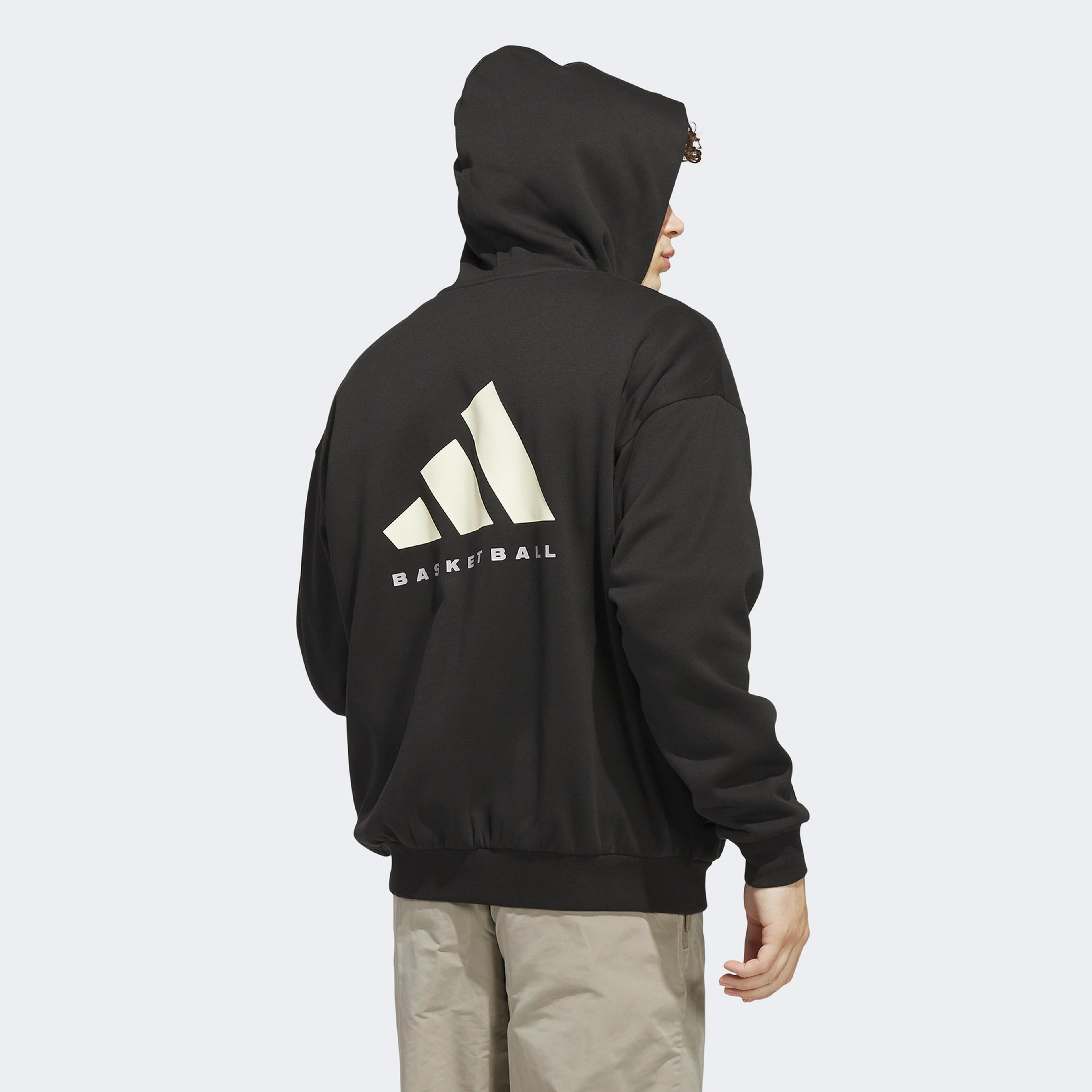 adidas Full Zip Unisex Siyah Sweatshirt