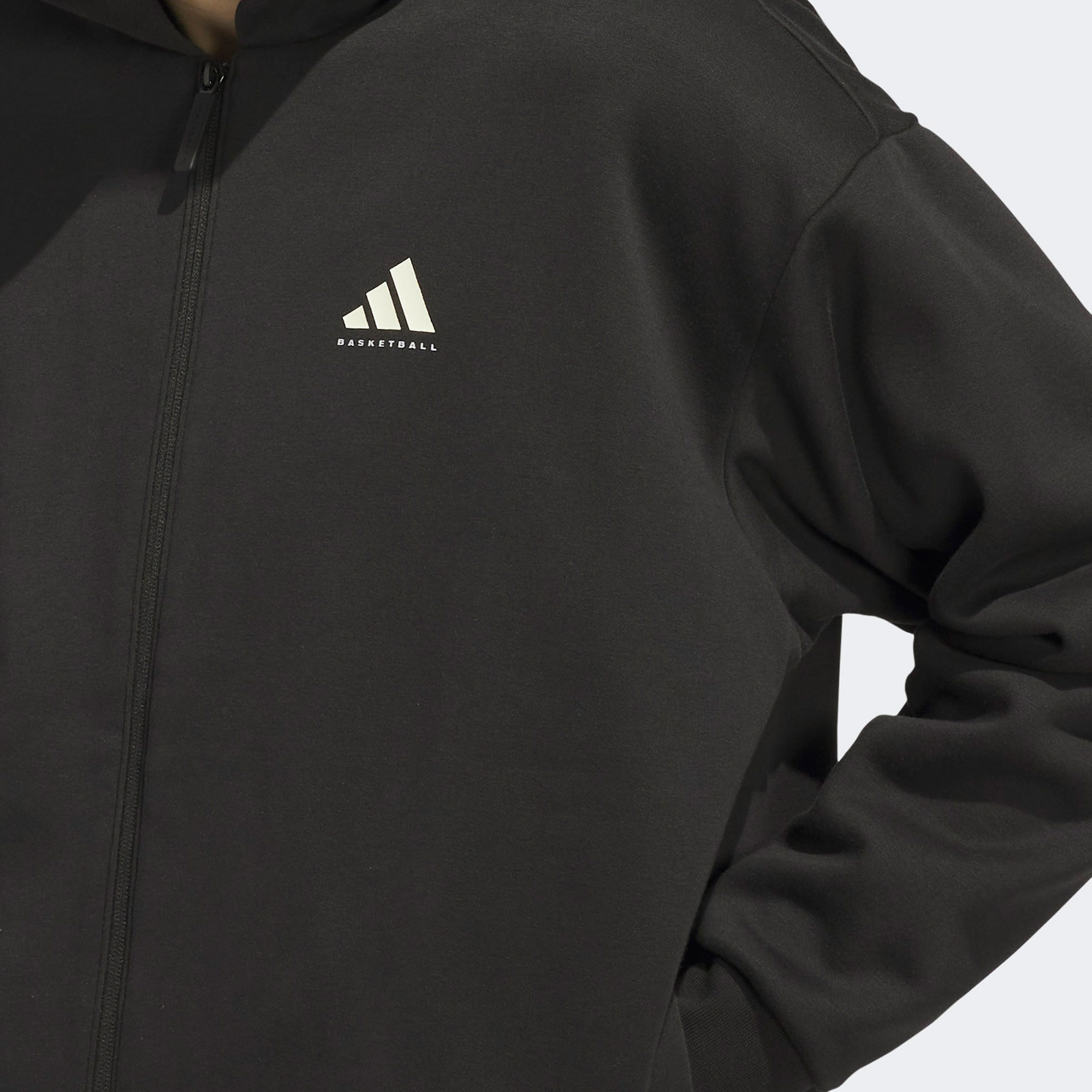 adidas Full Zip Unisex Siyah Sweatshirt