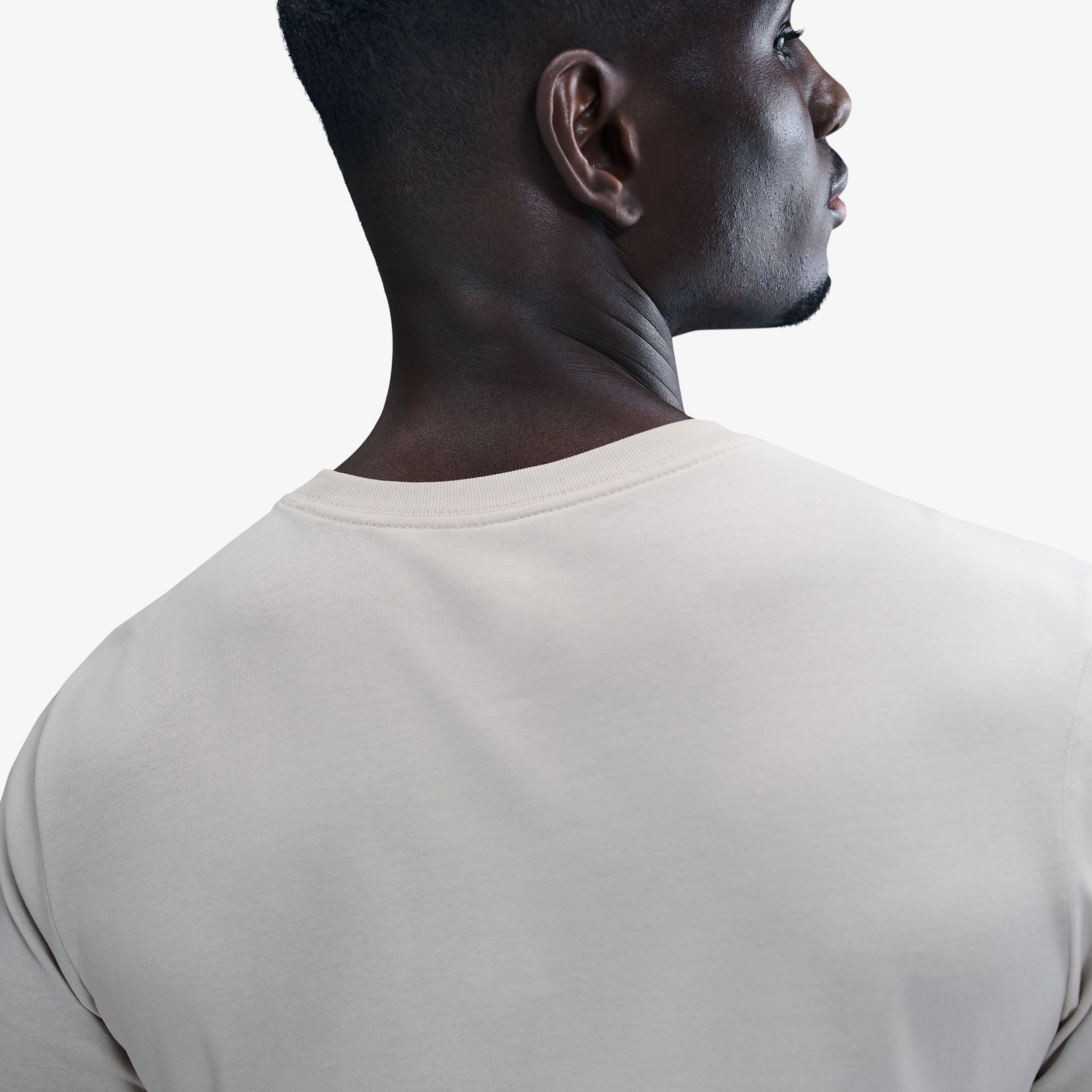 Nike Dri-Fit Winning Erkek Krem Rengi T-Shirt