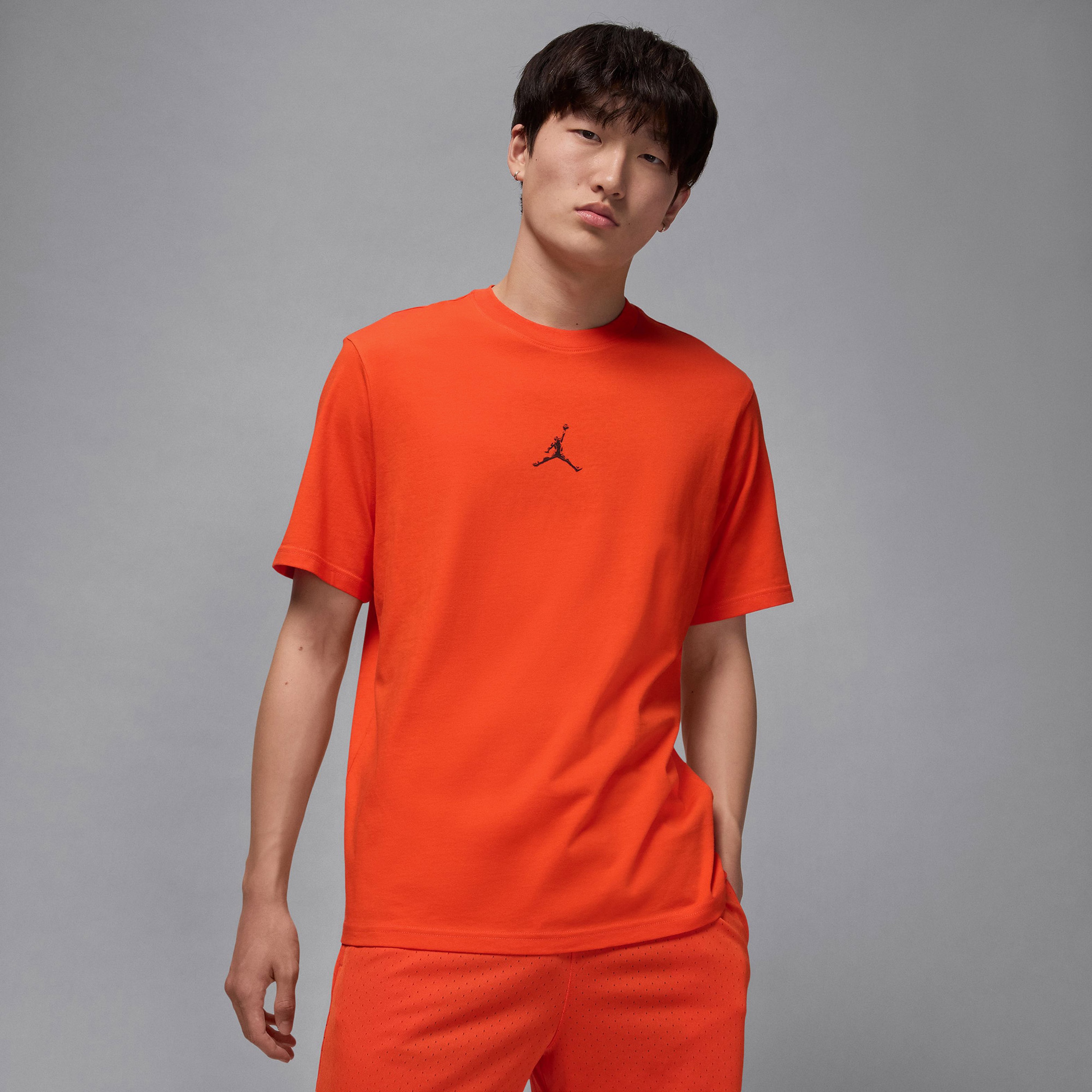 Jordan Dri-Fit Sport Erkek Turuncu T-Shirt