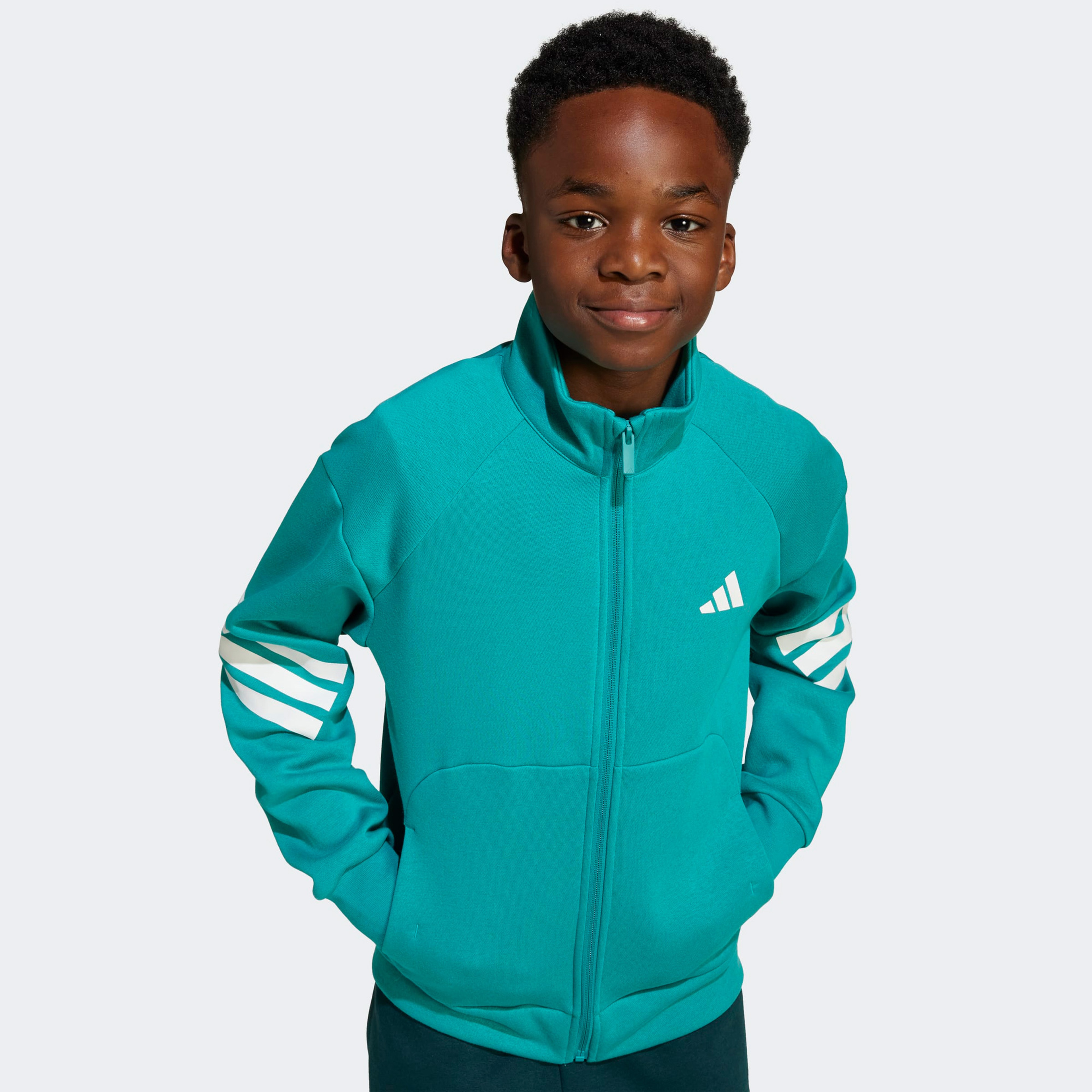adidas J Fi 3S Ts Çocuk Yeşil Eşofman Takımı