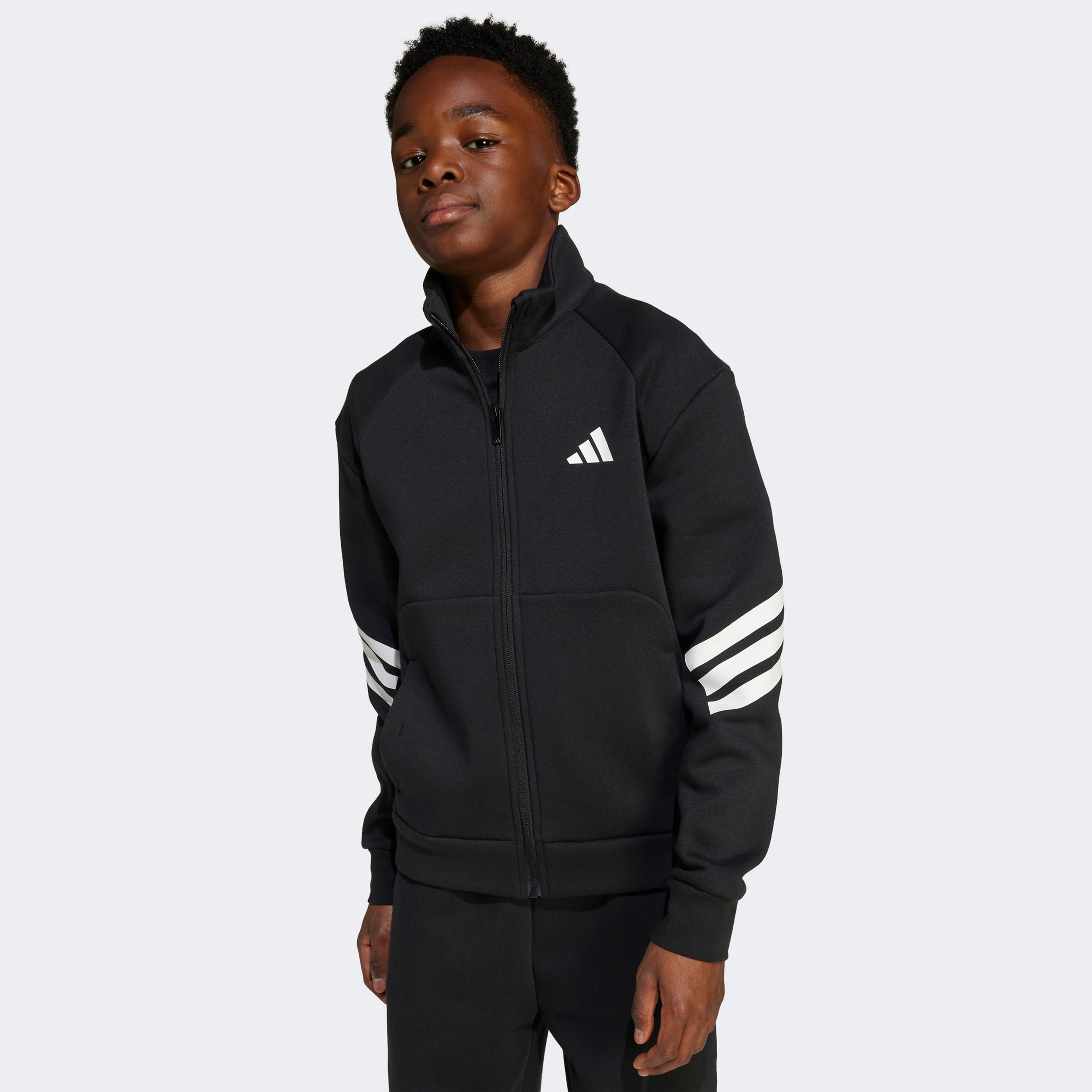 adidas J Fi 3S Ts Çocuk Siyah Eşofman Takımı