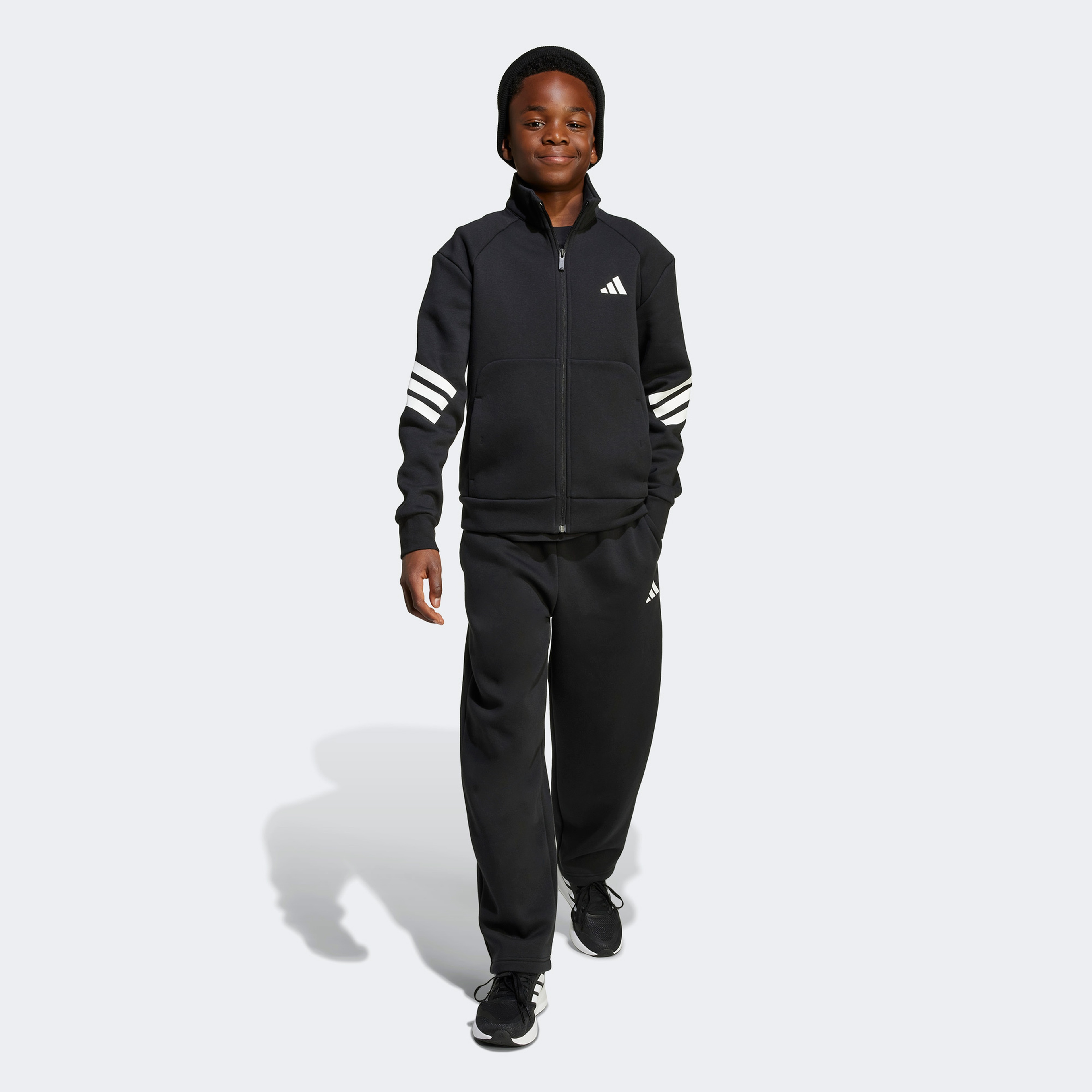 adidas J Fi 3S Ts Çocuk Siyah Eşofman Takımı