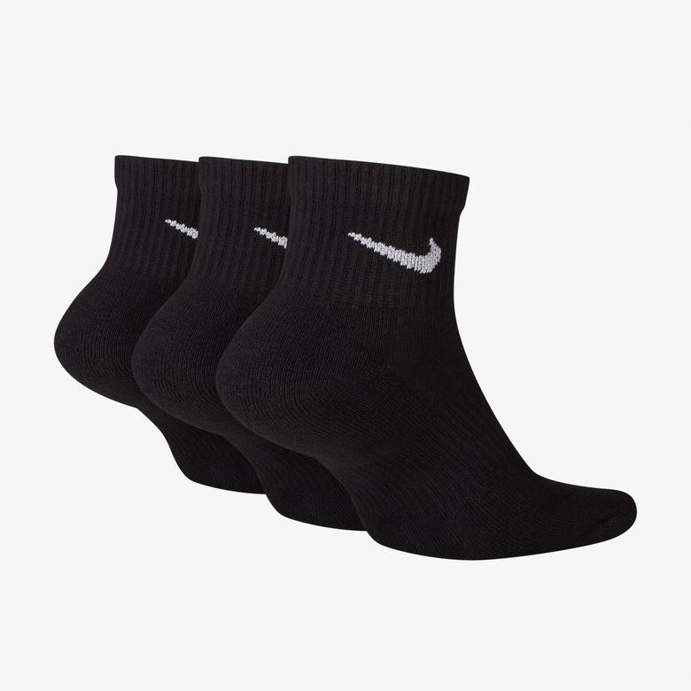 Nike  Evry Pls Csh Ank 3'lü 132 Erkek Beyaz Çorap