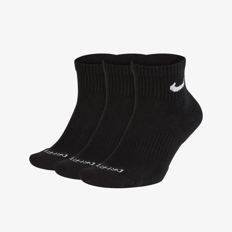 Nike  Evry Pls Csh Ank 3'lü 132 Erkek Beyaz Çorap