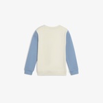 Puma Little Runners Crew Çocuk Beyaz Sweatshirt