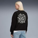Puma Essential NATURE 2.0  Crew Kadın Siyah Sweatshirt