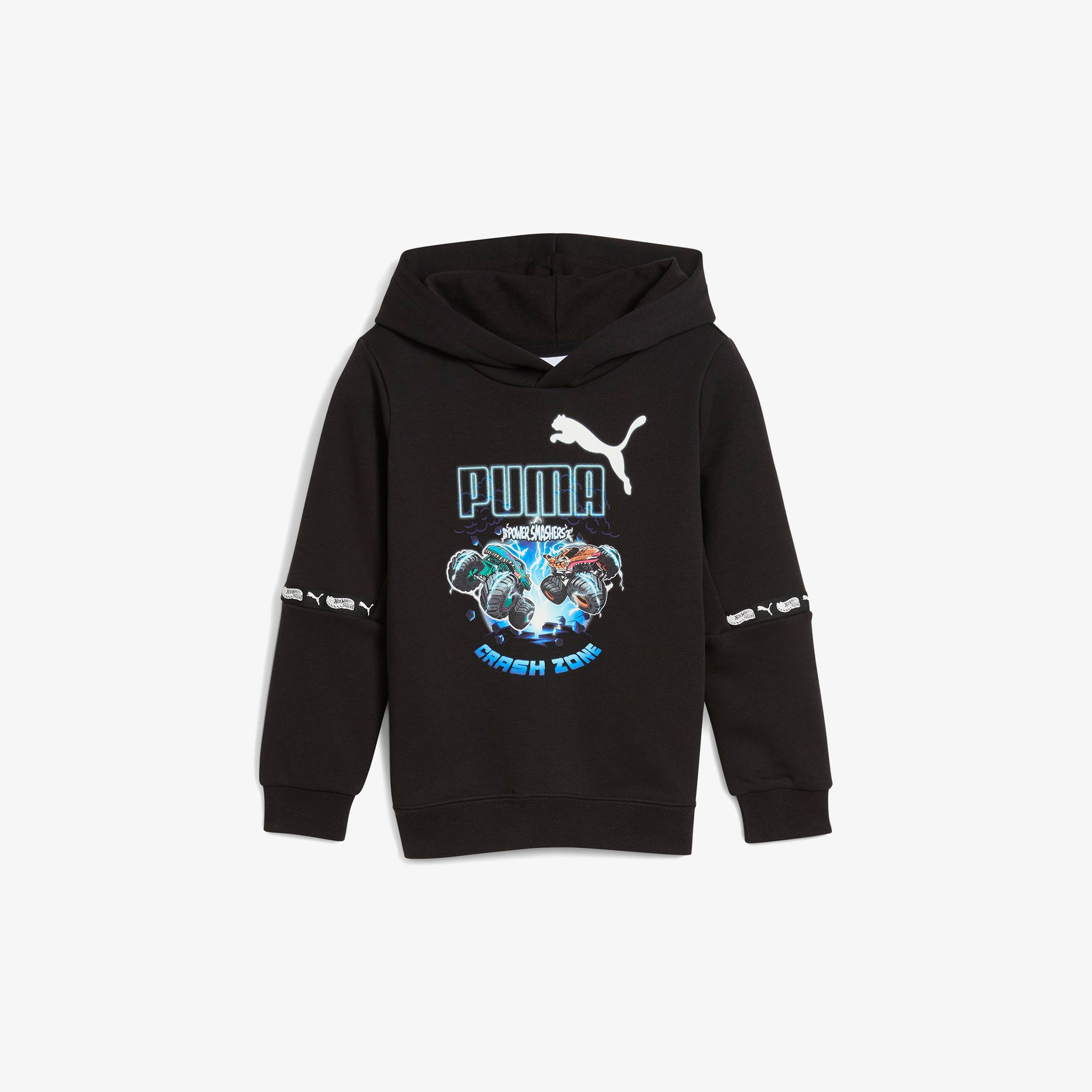 Puma  X Hot Wheels  Çocuk Siyah Sweatshirt