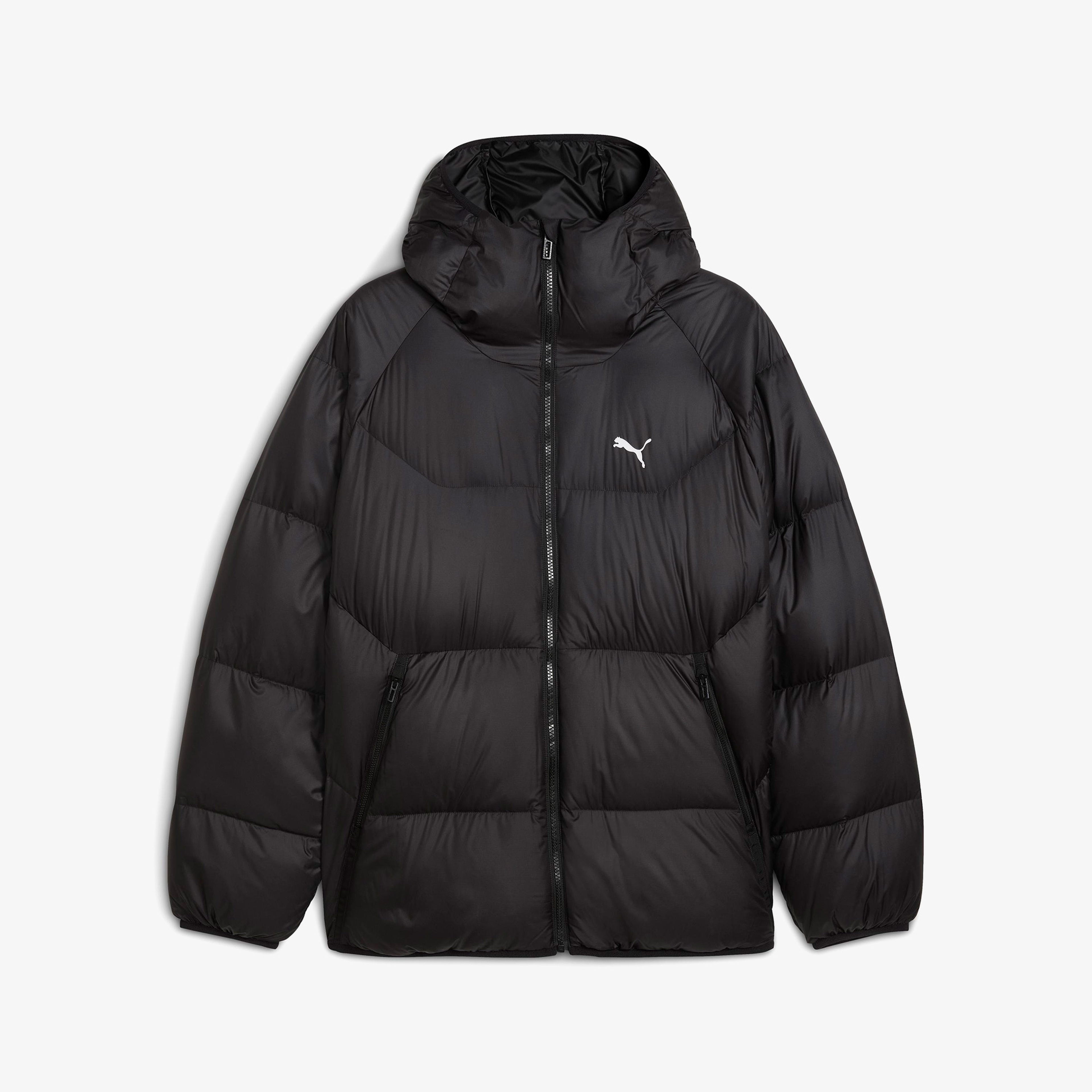 Puma Hooded Down Puffer  Erkek Siyah Mont