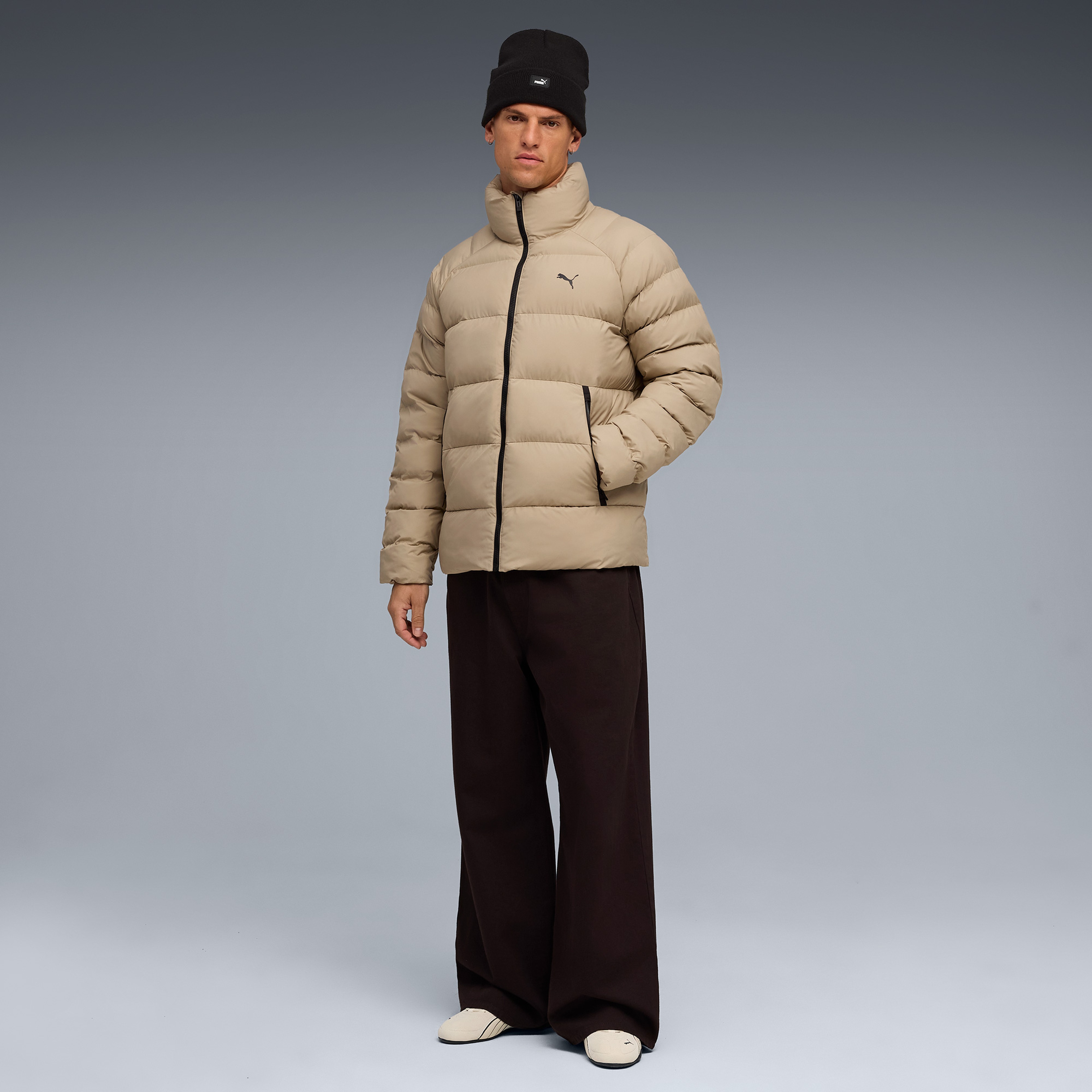 Puma Mono Erkek Kahverengi Ceket
