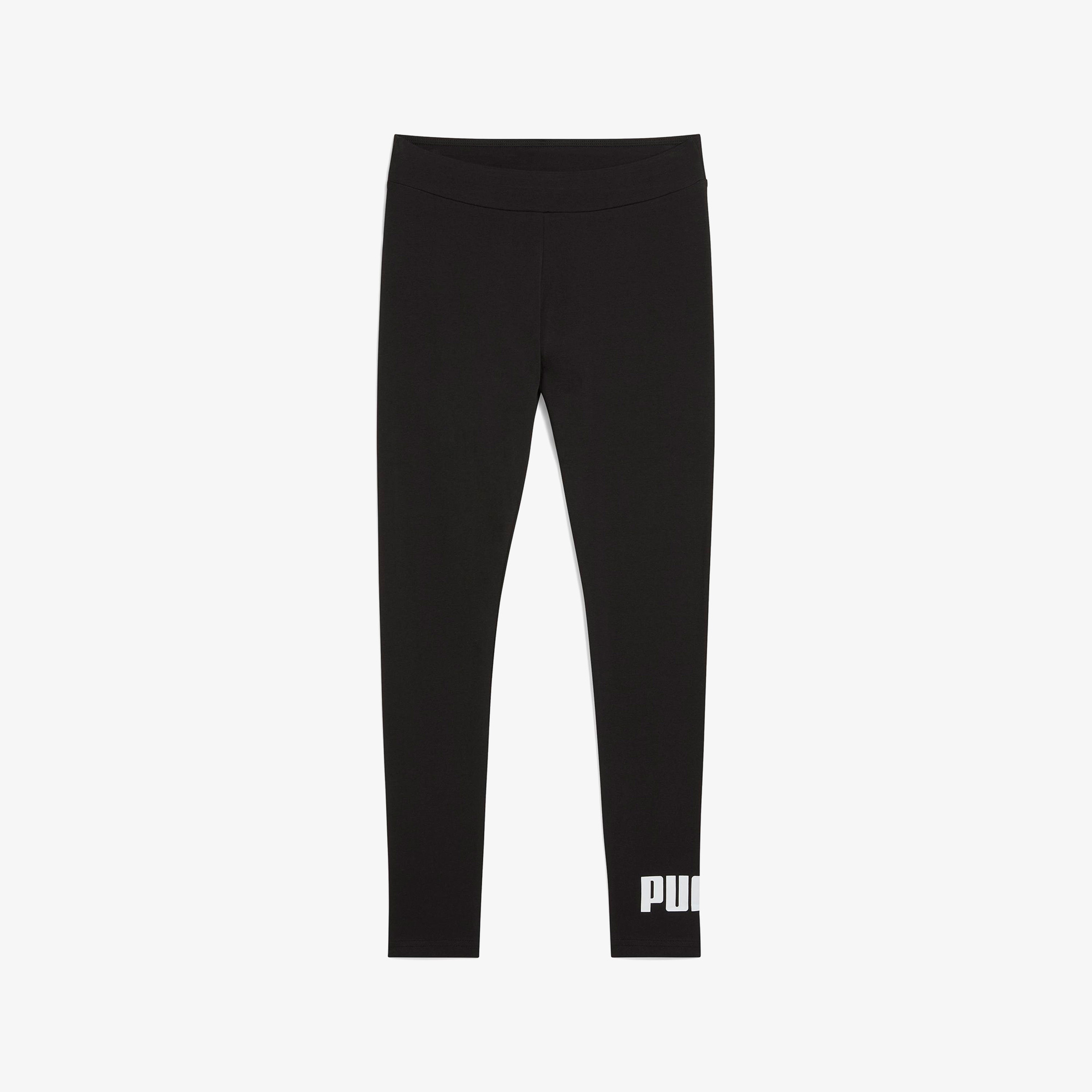 Puma Ess No. 1 Logo Leggings Kadın Siyah Tayt