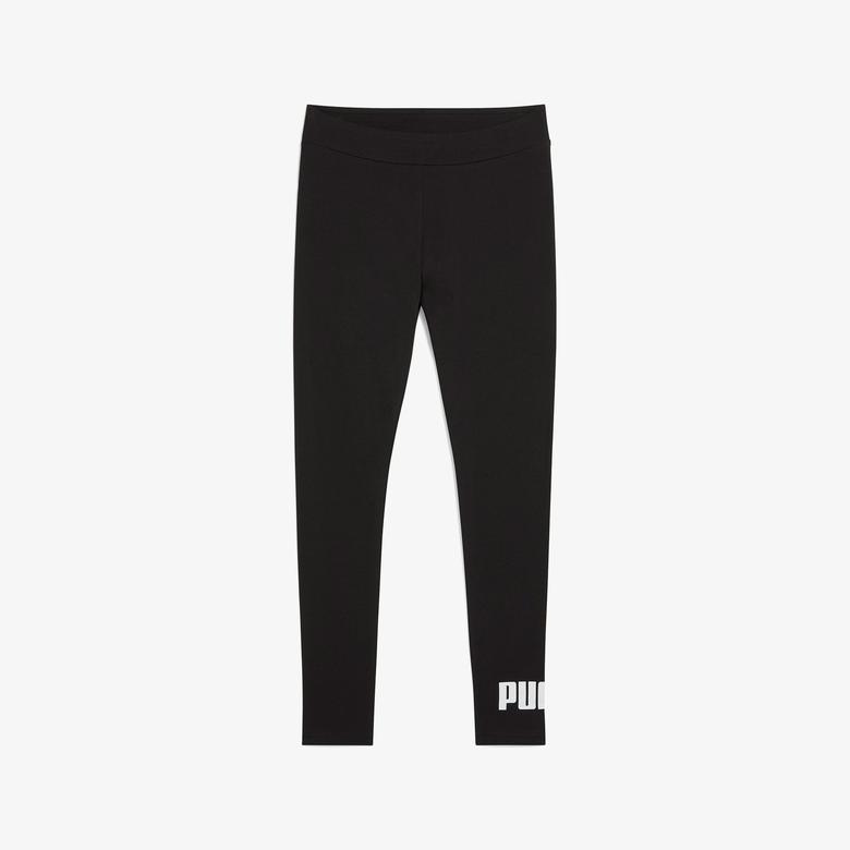 Puma Ess No. 1 Logo Leggings Kadın Siyah Tayt