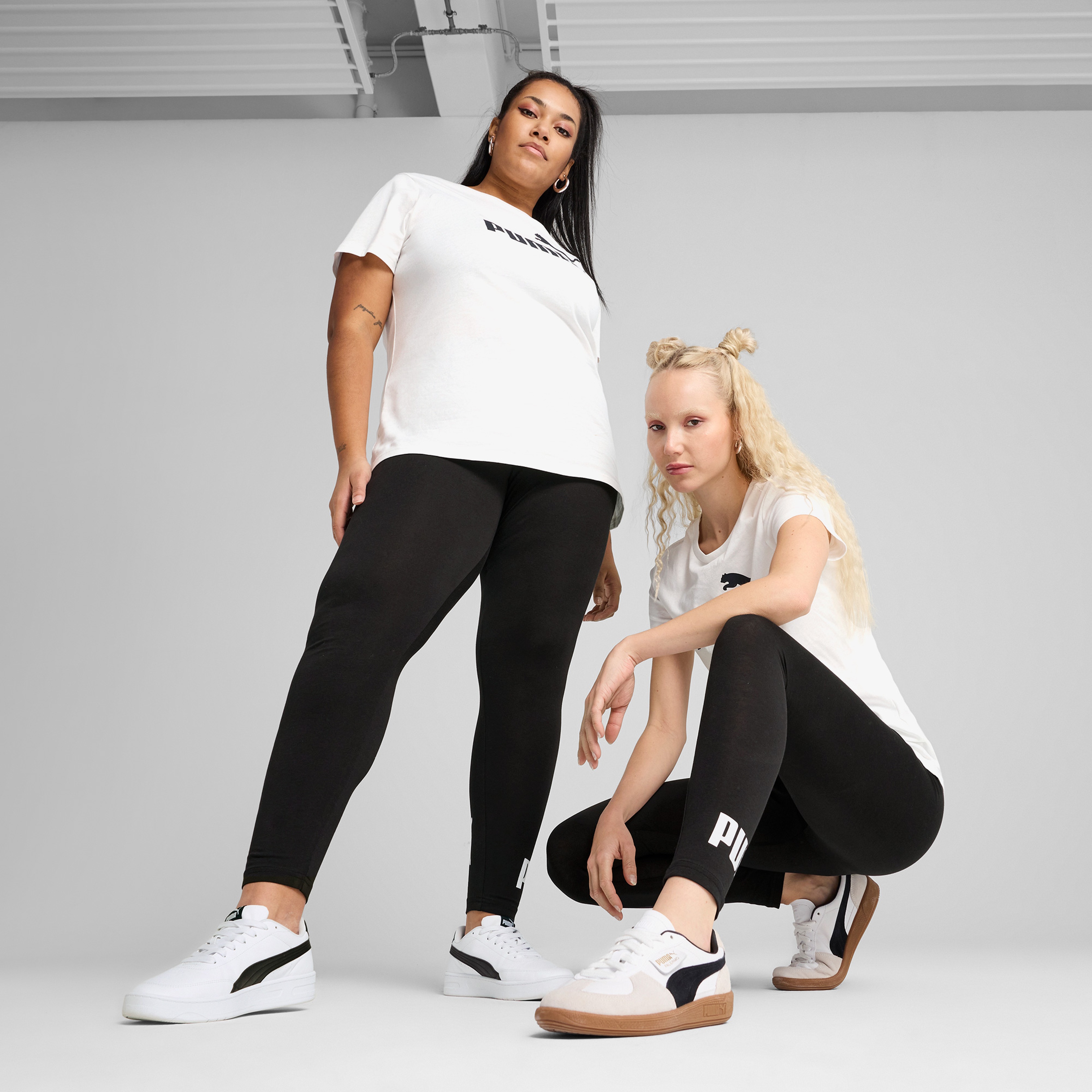 Puma Ess No. 1 Logo Leggings Kadın Siyah Tayt