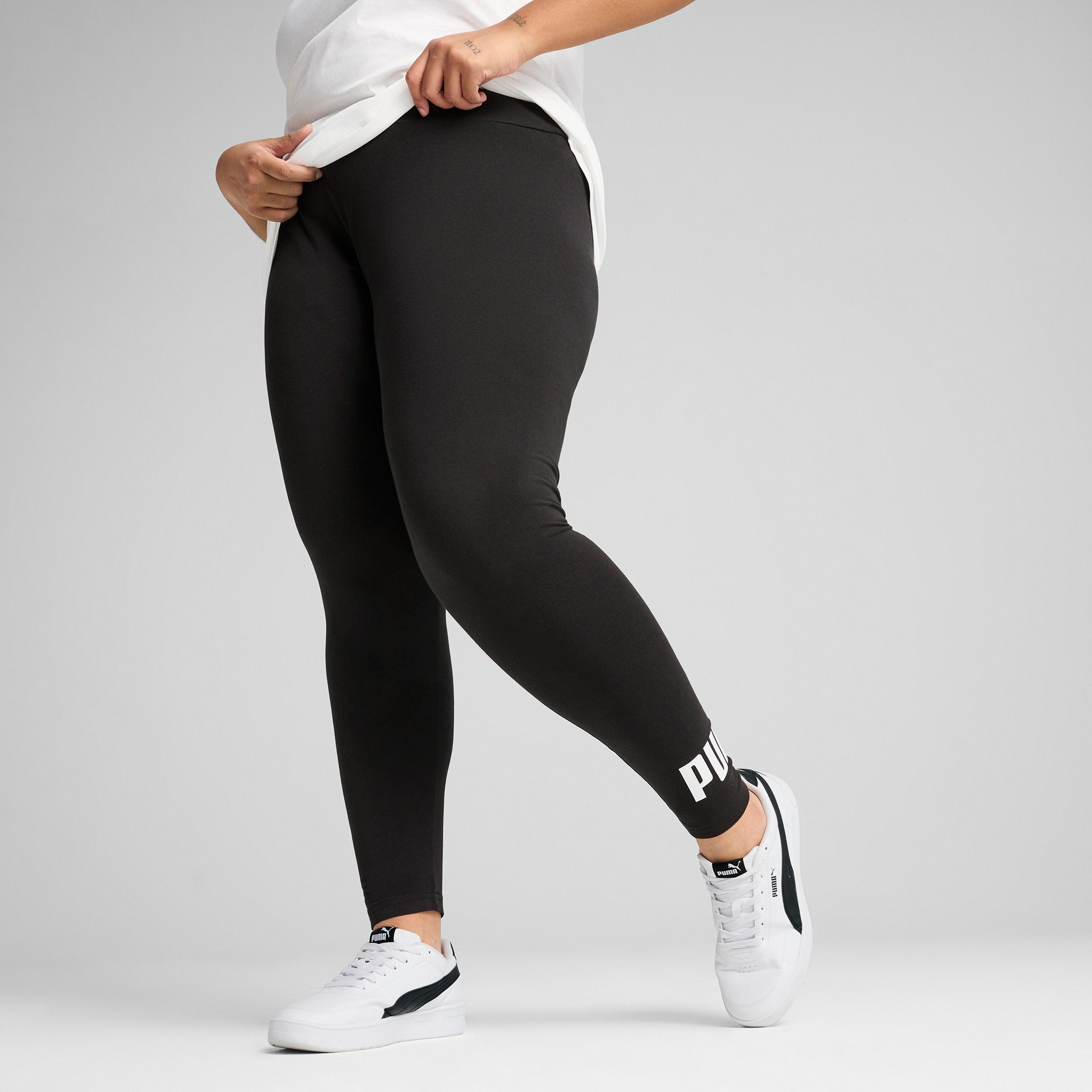 Puma Ess No. 1 Logo Leggings Kadın Siyah Tayt